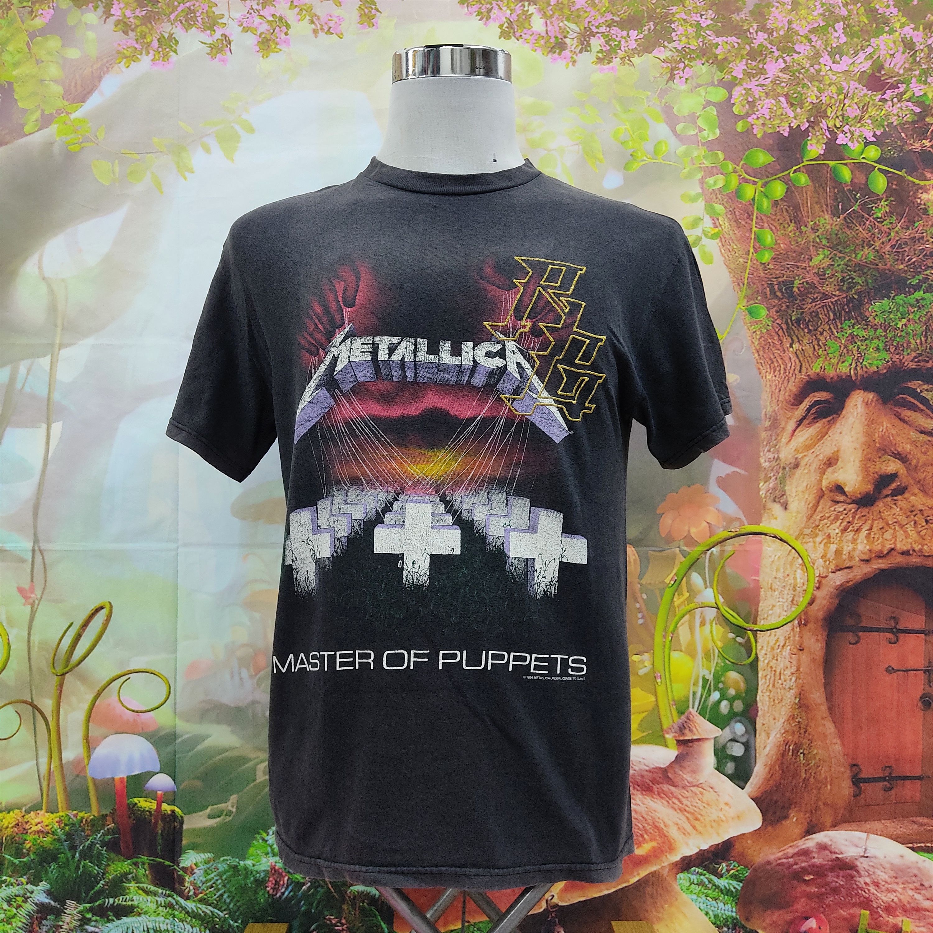 Band Tees × Metallica × Vintage Vtg 1994 METALLICA Master of Puppets Faded Distressed Tee Size US M / EU 48-50 / 2 - 1 Thumbnail