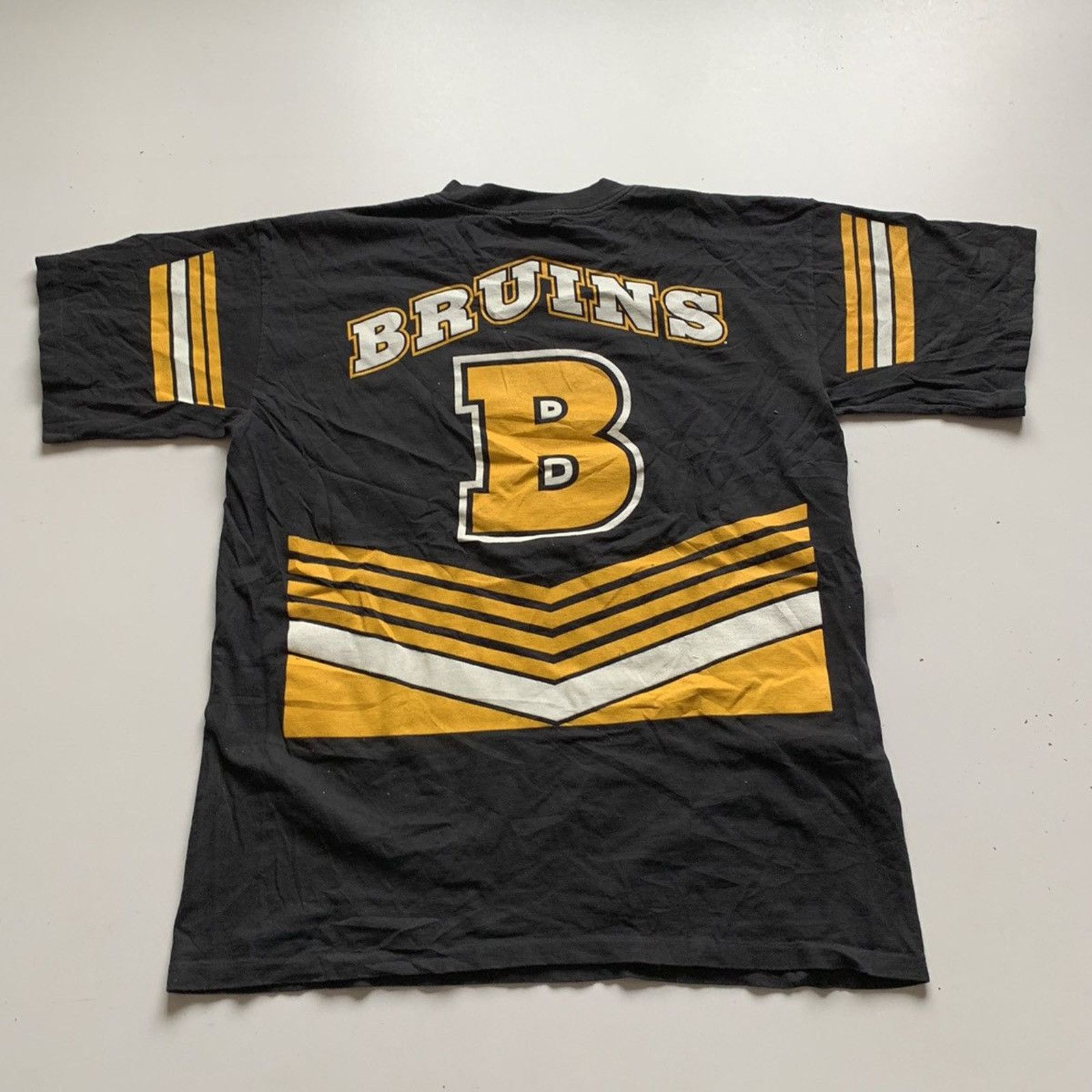 NHL Vintage 90s Boston Bruins NHL Graphic T Shirt XL Salem Rare Size US XL / EU 56 / 4 - 3 Thumbnail