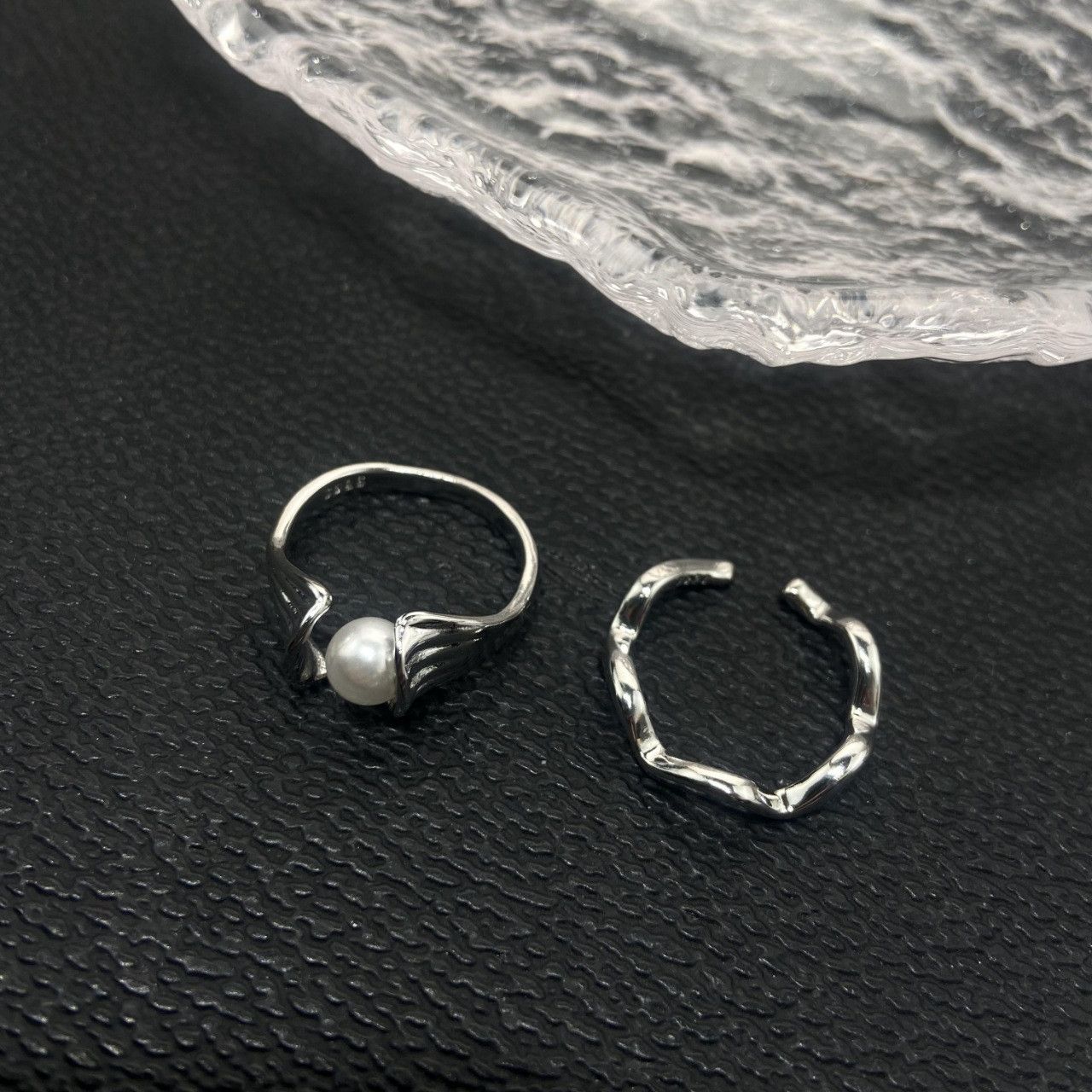 Jewelry New Trend Jewelry Rings Open Size Chrome Ring (Size 7-13) Size ONE SIZE - 3 Thumbnail
