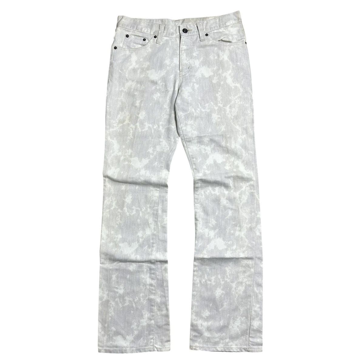 Japanese Brand Semantic Design Acid Wash Flare Size US 31 - 1 Thumbnail