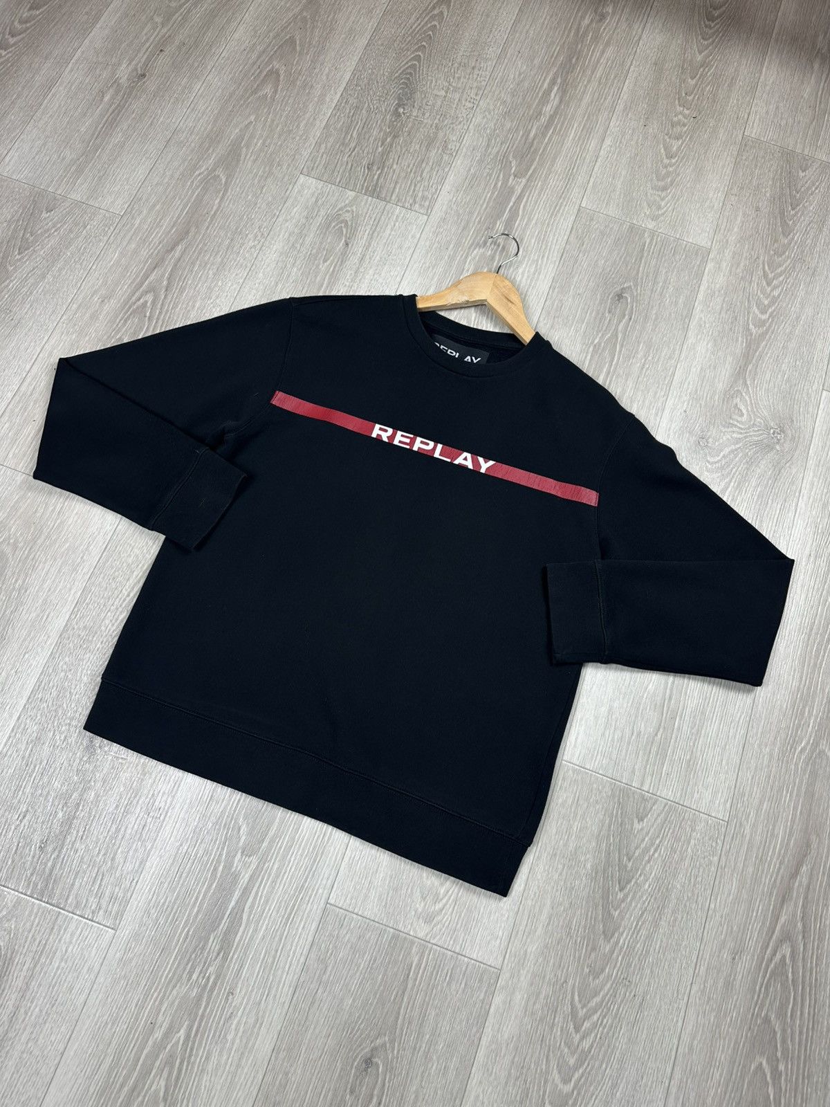 Replay Replay Sweatshirt Pullover Big Logo Size M Size US M / EU 48-50 / 2 - 3 Thumbnail