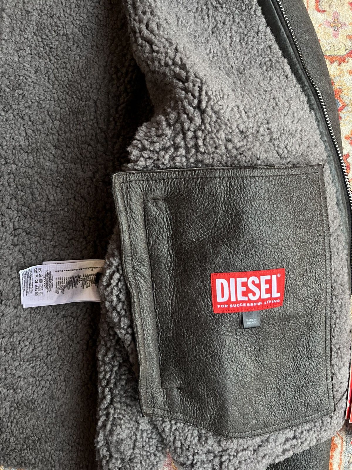 Diesel Diesel leather jacket Size US S / EU 44-46 / 1 - 5 Thumbnail