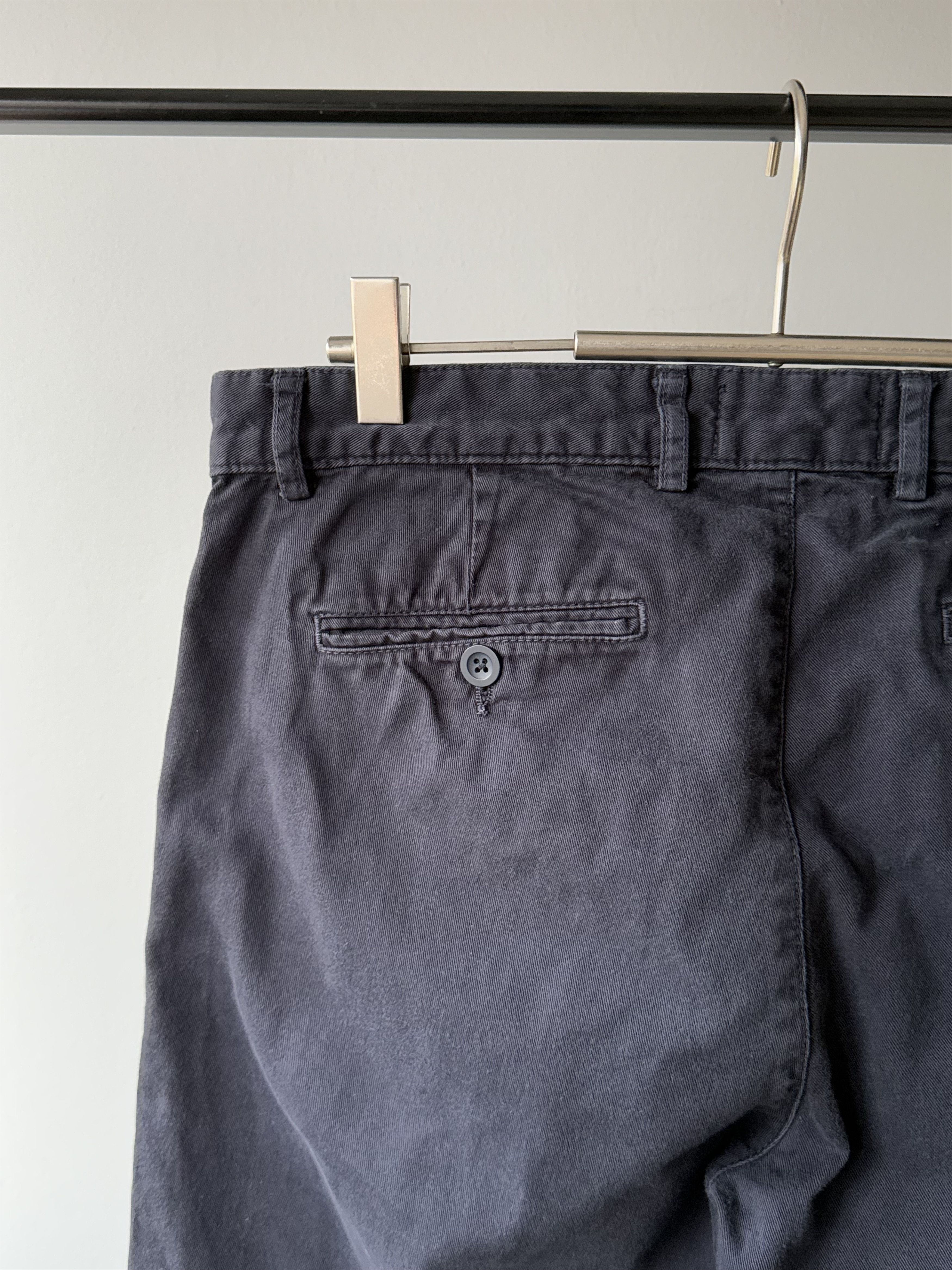 A Day's March A Day's March Classic Navy Slim Fit Chino Trousers Pants Size US 30 / EU 46 - 6 Thumbnail