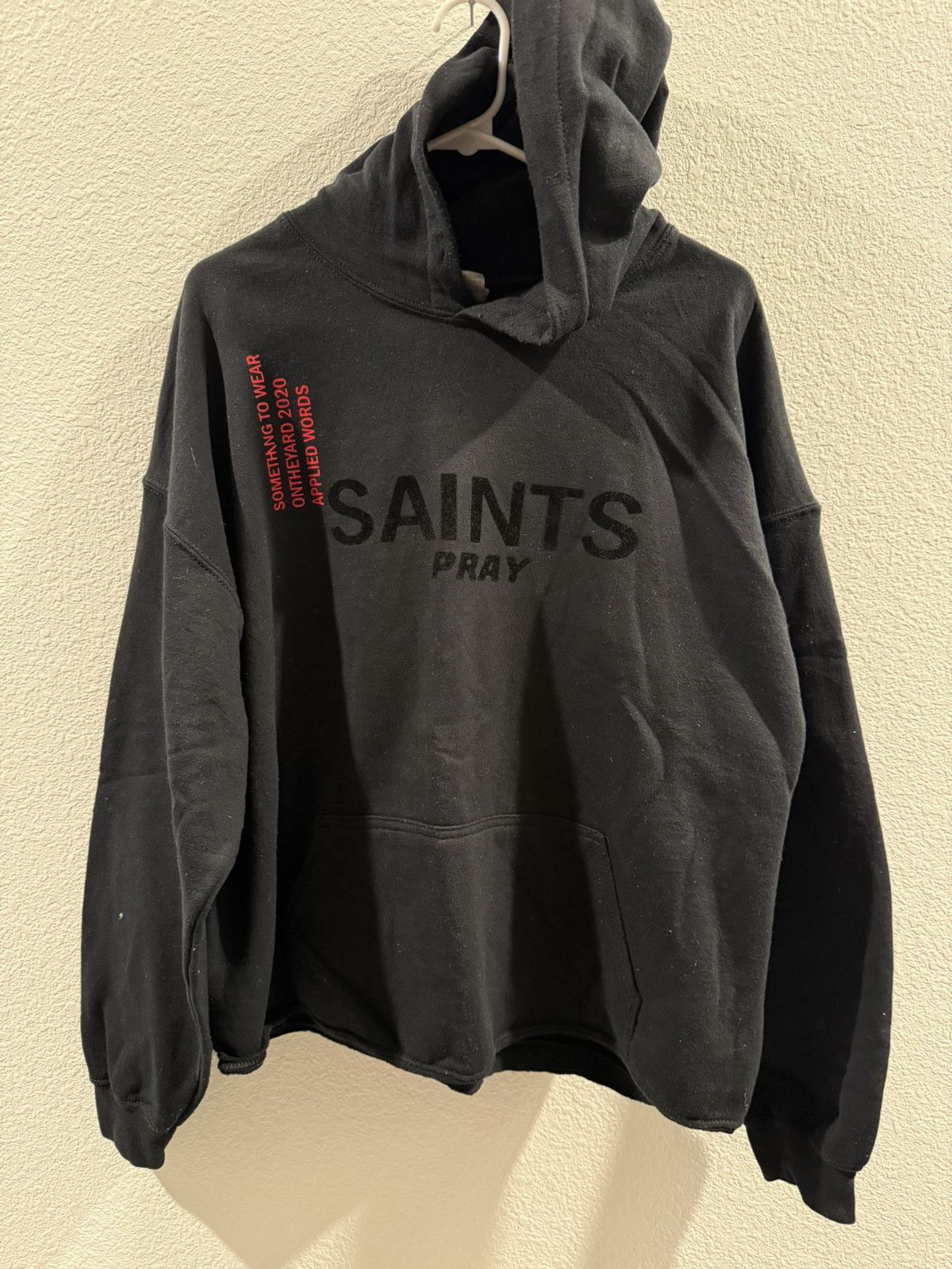 Vintage OTY Saint Pray hoodie Size US L / EU 52-54 / 3 - 1 Thumbnail