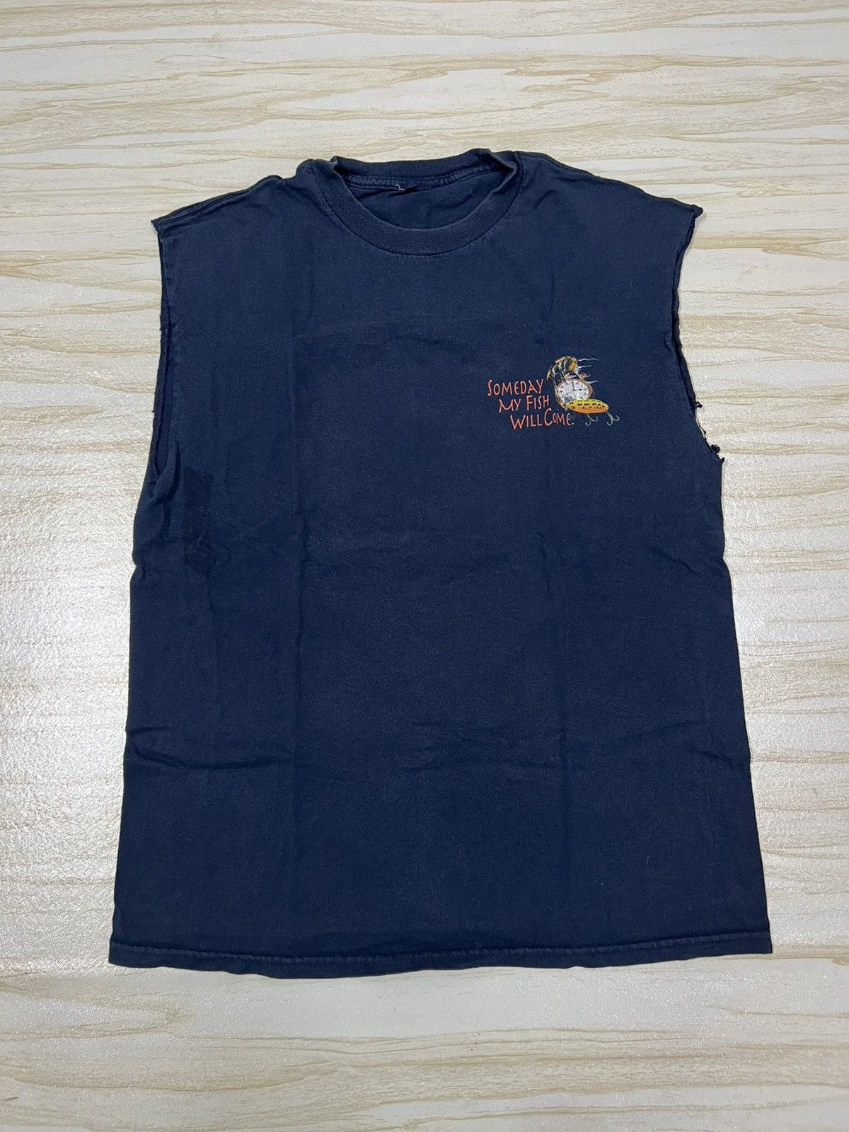 Other Someday My Fish Will Come Singlet Tee Size US M / EU 48-50 / 2 - 2 Thumbnail