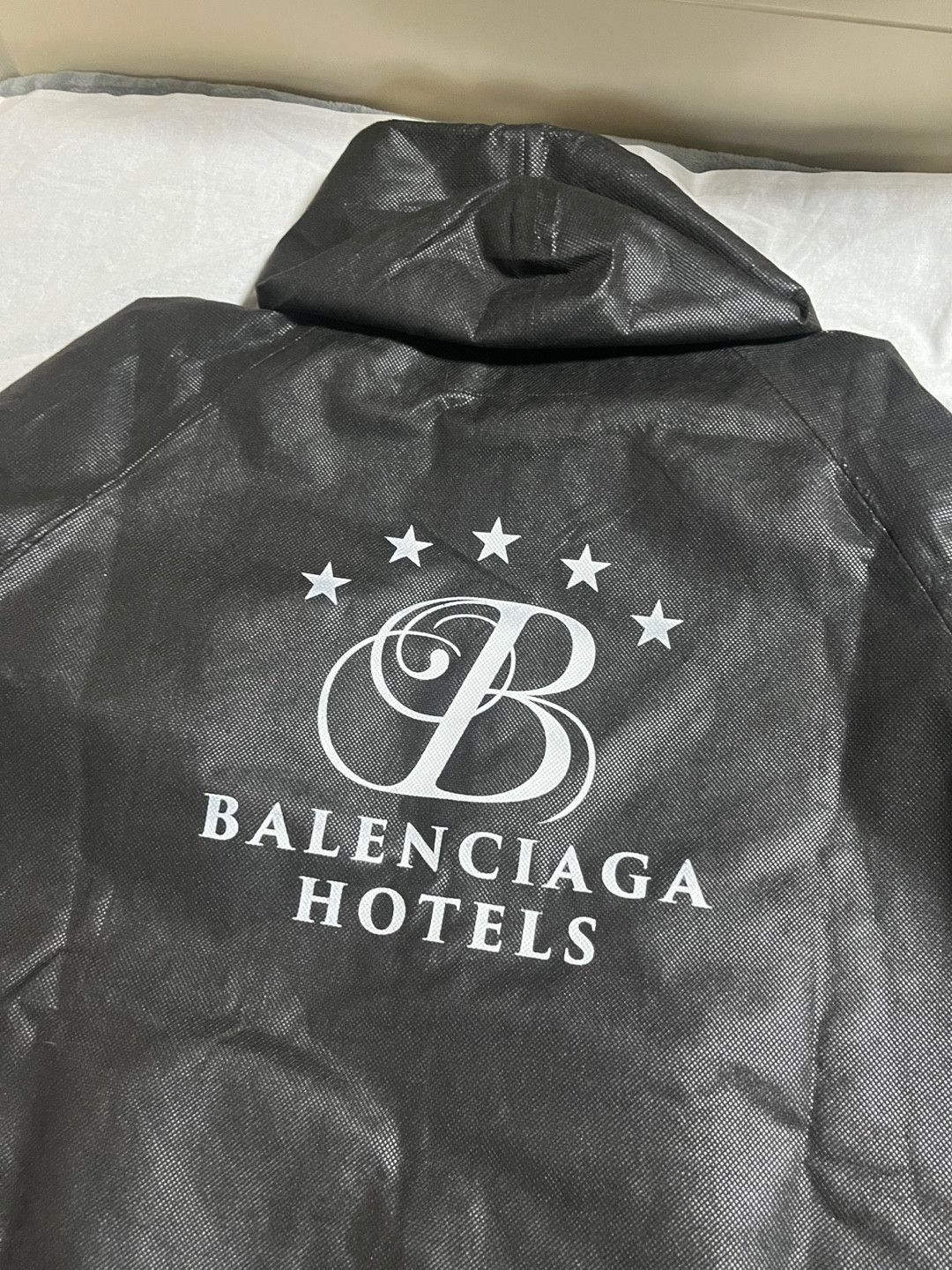 Balenciaga 'BALENCIAGA HOTELS' raincoat long jacket Size US S / EU 44-46 / 1 - 5 Thumbnail