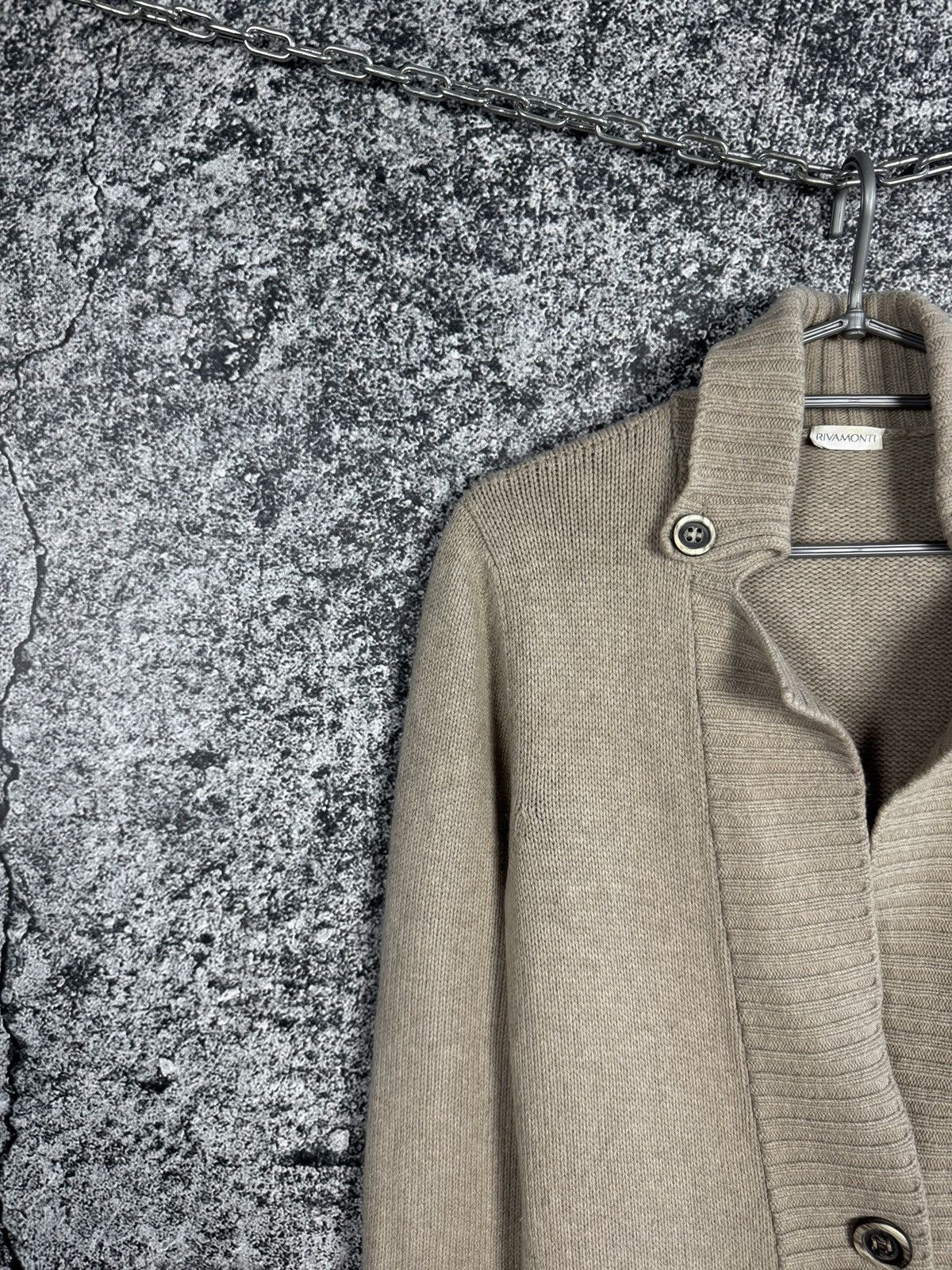 Brunello Cucinelli Rivamonti Wool Blend Button Cardigan Coat Brunello Cucinelli Size 3XL / US 20-22 - 3 Thumbnail