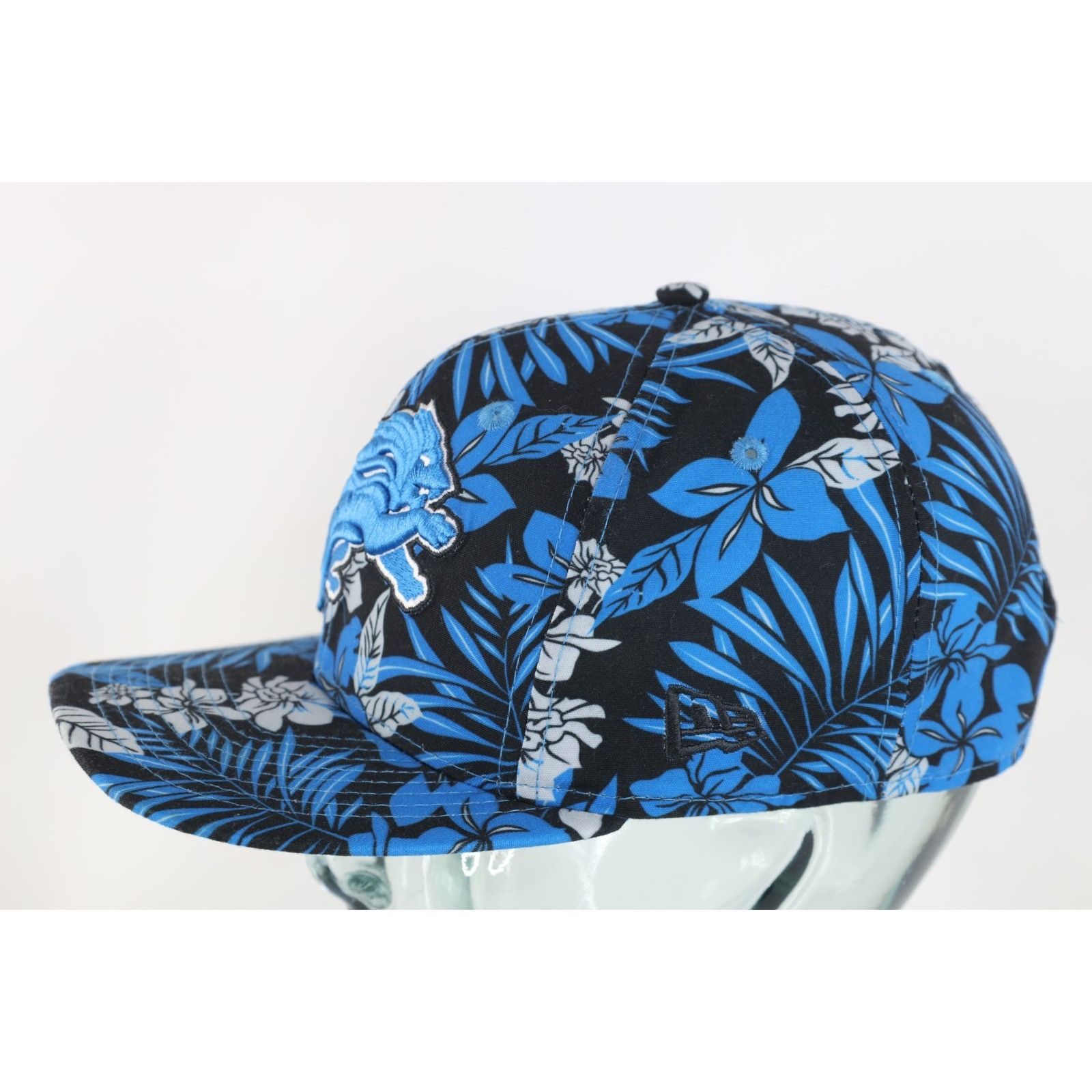 New Era Vintage New Era Detroit Lions Football Flower Snapback Hat Size ONE SIZE - 3 Thumbnail