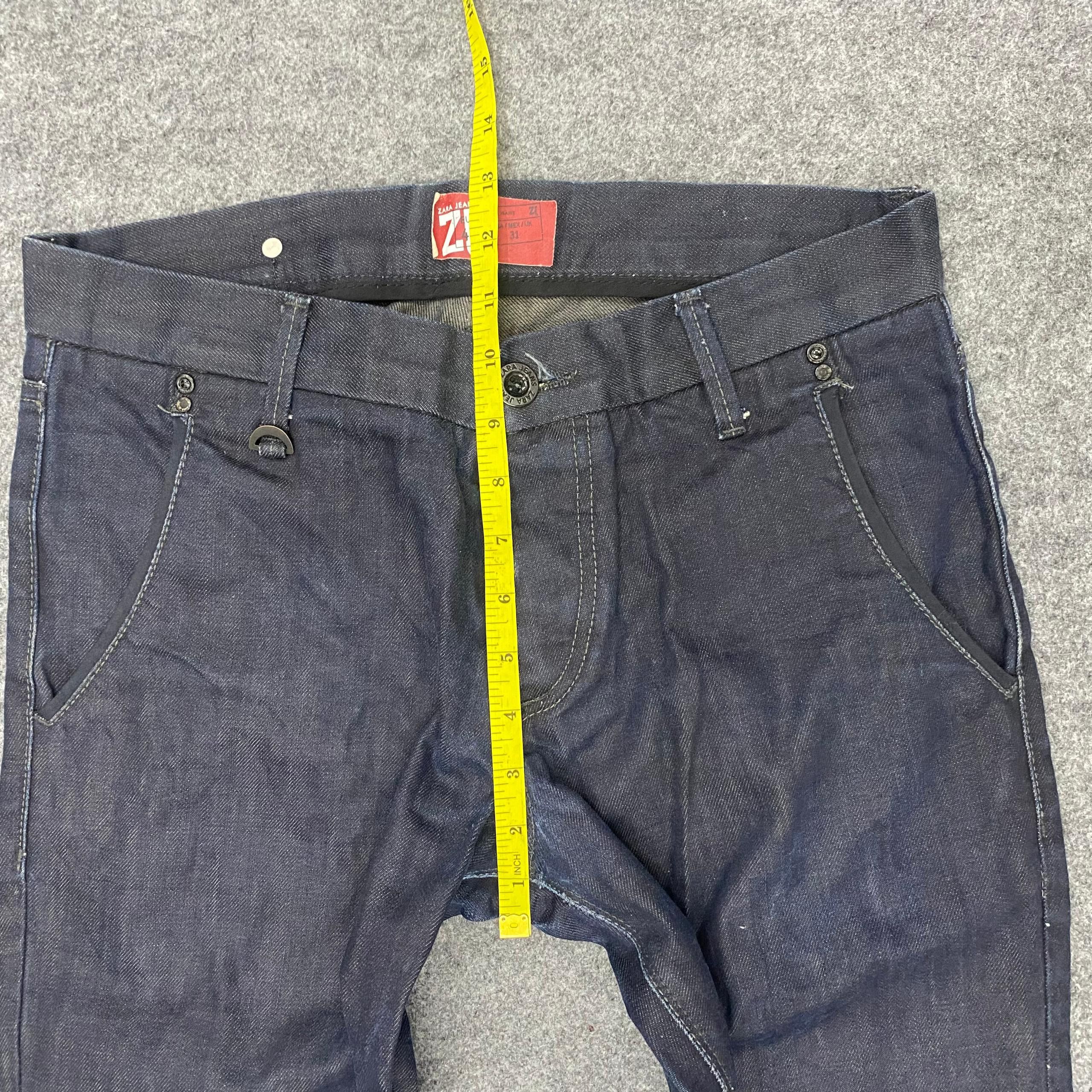 Zara 💥Best Offer💥Vintage Zara Distressed Denim Size US 31 - 9 Thumbnail