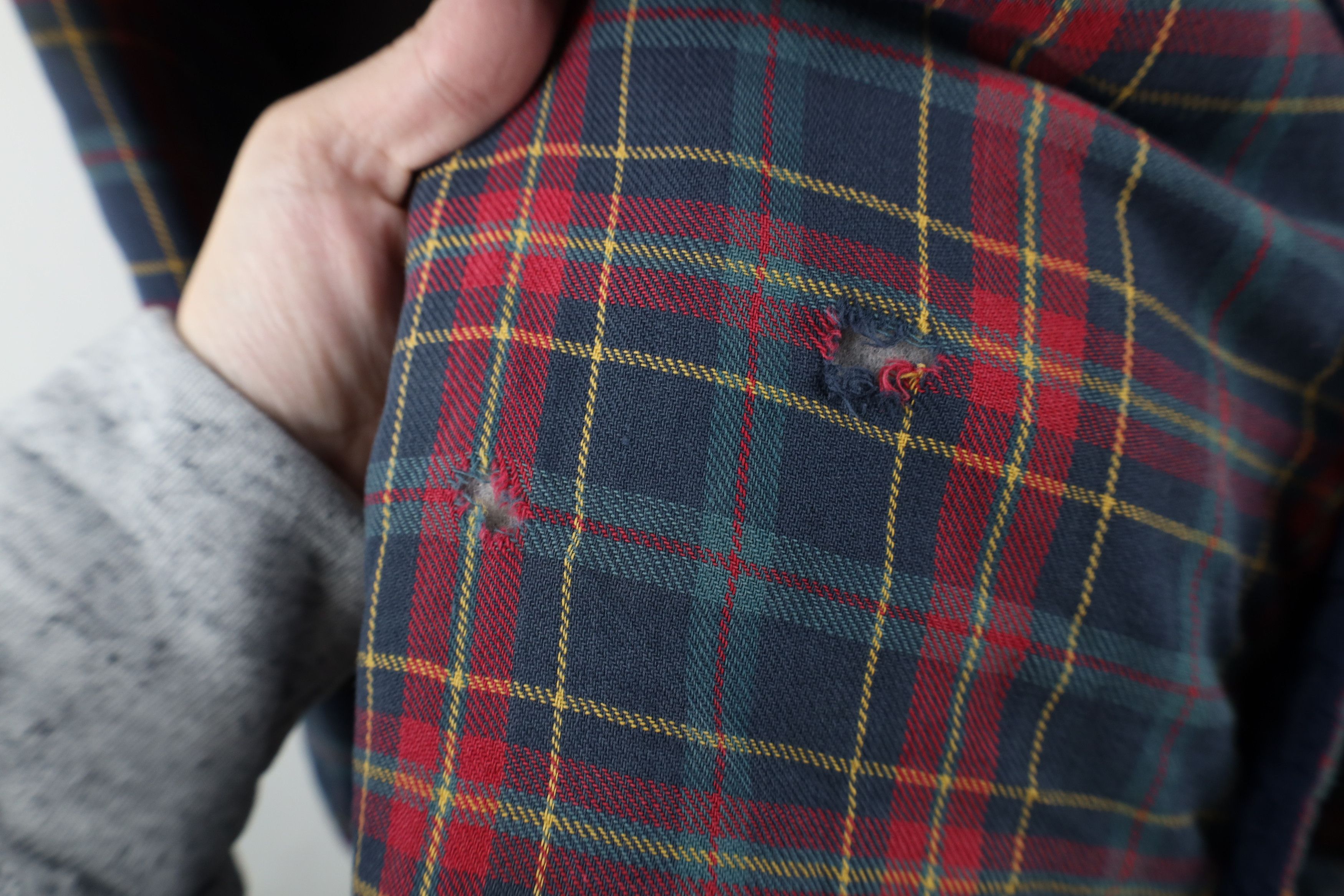 Vintage Vintage 90s Streetwear Quilted Flannel Button Shirt Jacket Size US XXL / EU 58 / 5 - 8 Thumbnail