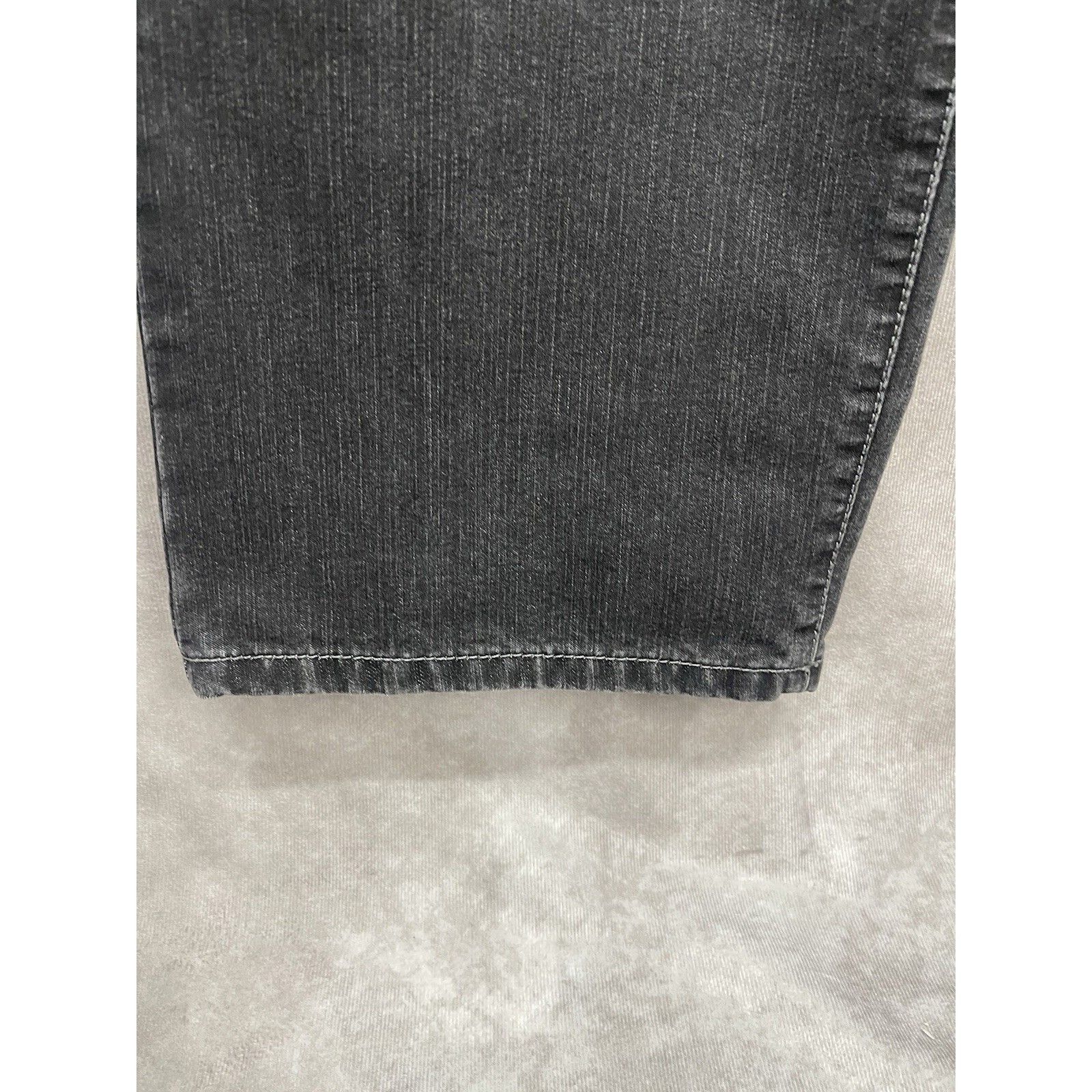 Calvin Klein VTG Y2K Black CALVIN KLEIN Straight Leg Jeans 36 X 32 Jnco S Size US 36 / EU 52 - 4 Thumbnail