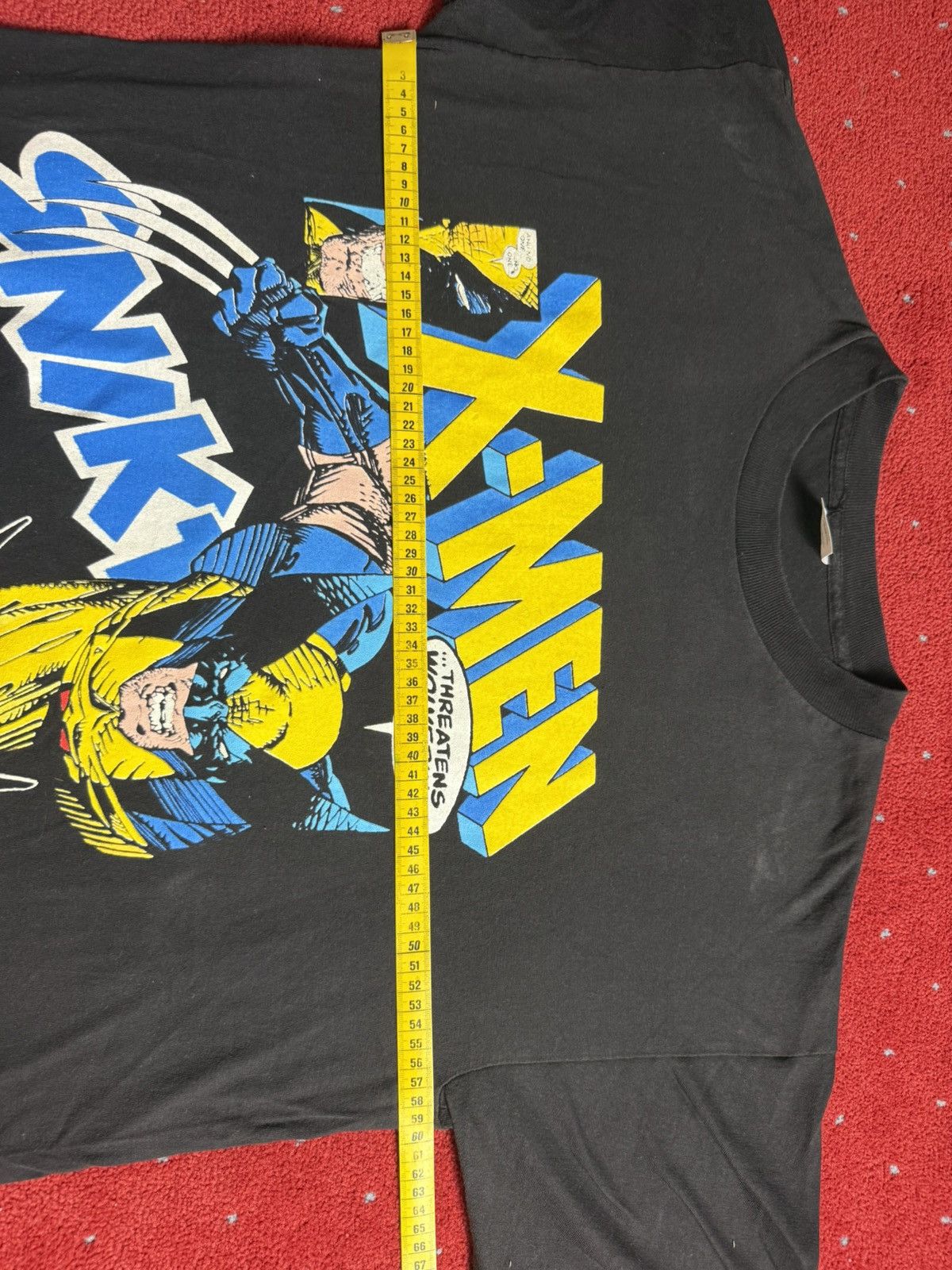 Vintage Vintage Marvel X-Men threatens Wolverine 1993 Shirt Size US L / EU 52-54 / 3 - 7 Thumbnail