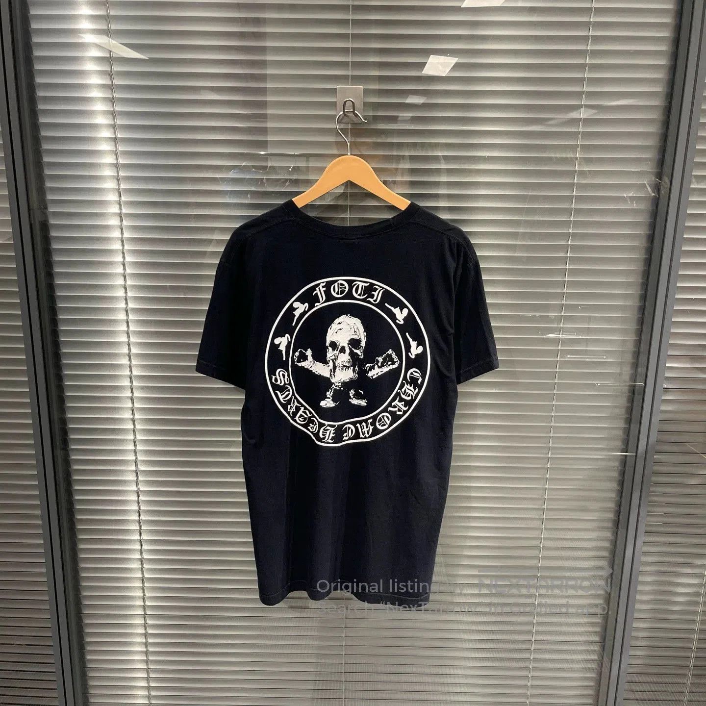 Chrome Hearts × Vintage Vintage Chrome Hearts Skull Shirt | Grailed