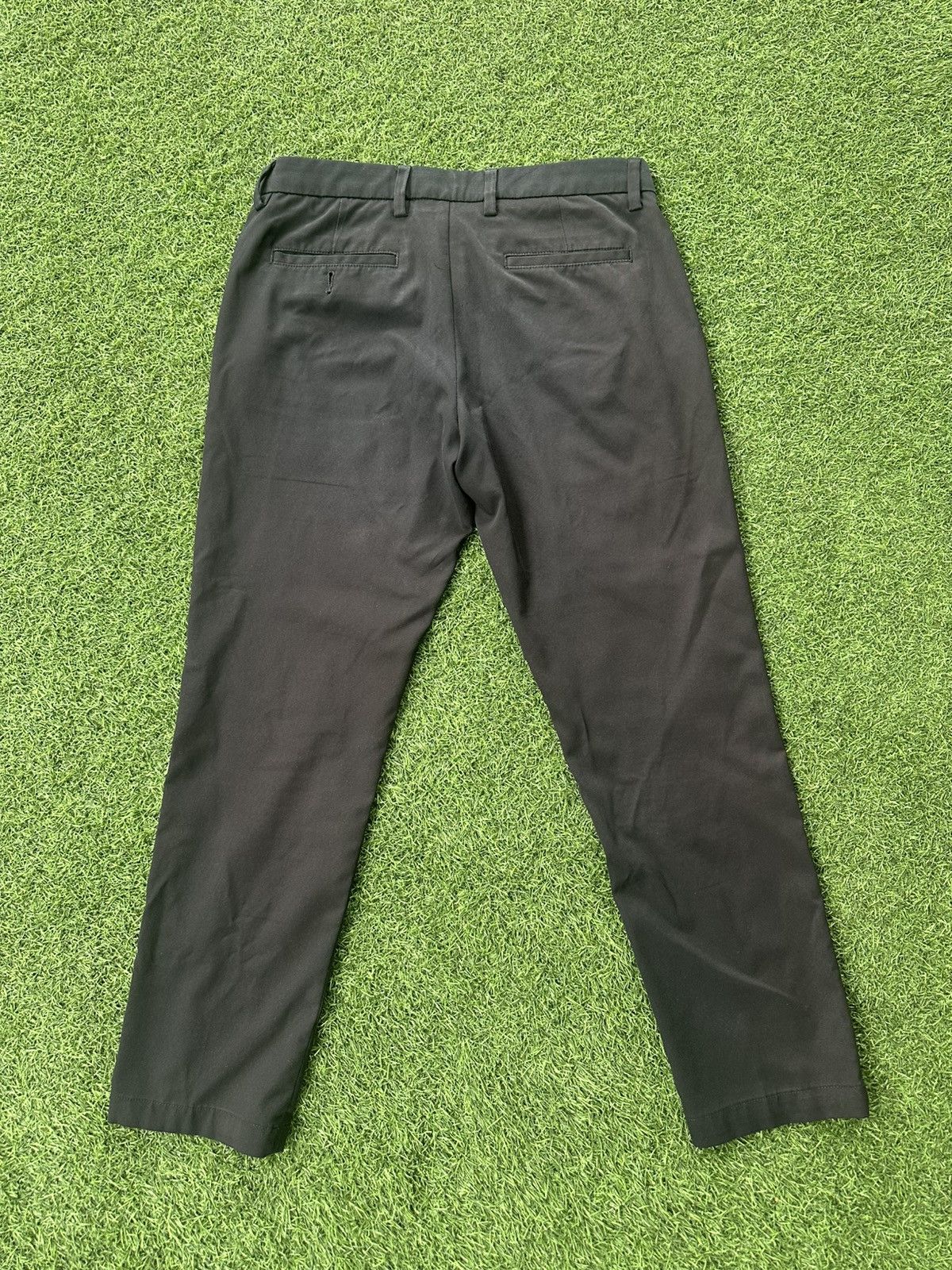 Other Men’s Black Khaki Dress Pants 32Wx30L Straight Leg Slacks Size US 32 / EU 48 - 3 Thumbnail