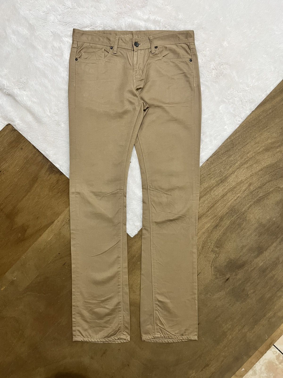 Other GOSTAR DE FUGA Japan Slim Straight Chino Pants Made in Japan Size US 33 - 1 Thumbnail