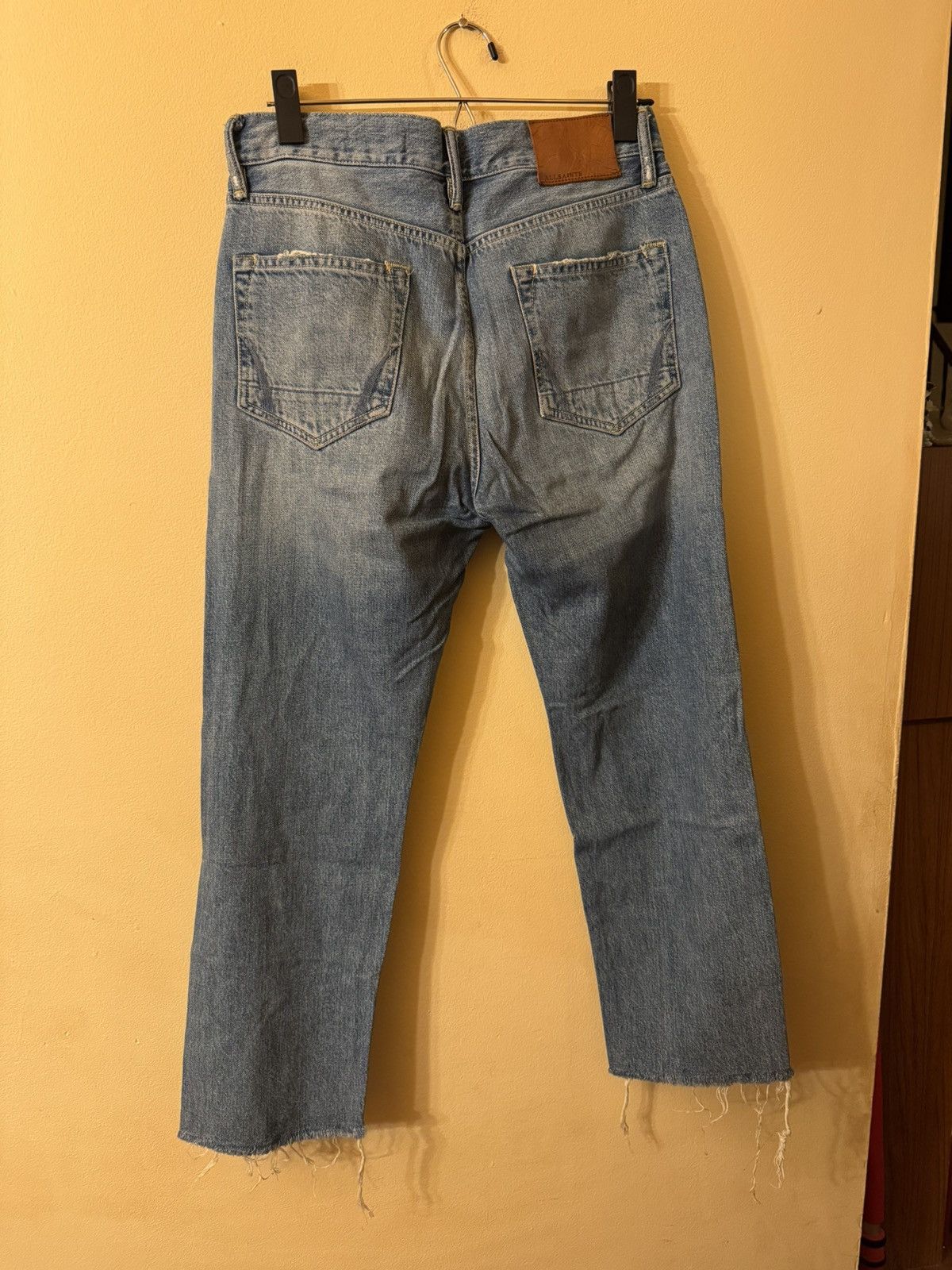 Allsaints Allsaints Danvers Sid Cropped Jeans, 28W Size US 28 / EU 44 - 5 Thumbnail