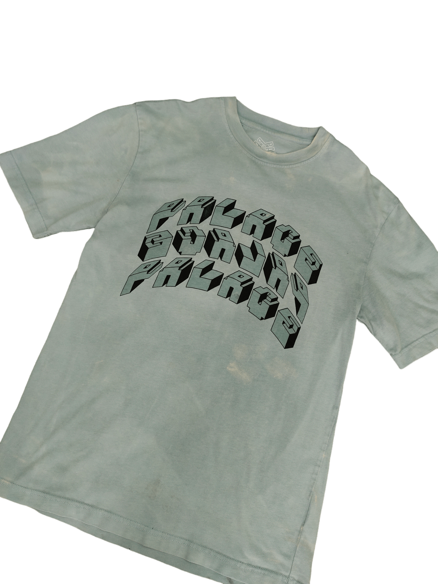 Palace Palace Skateboards 3D Logo Builder Distress Faded T-Shirt Size US S / EU 44-46 / 1 - 1 Thumbnail