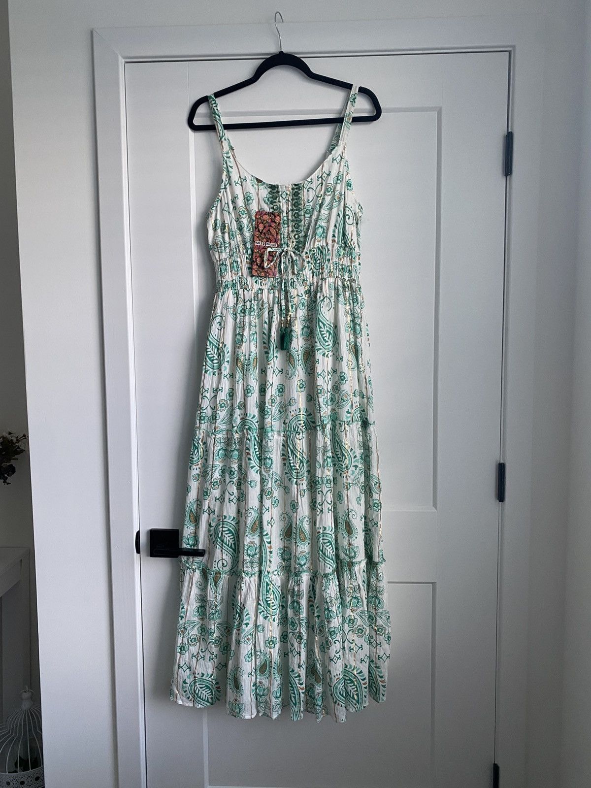 Other Me 2 Magic Anthropologie Boho Paisely summer Maxi Dress NWT Size XL / US 12-14 / IT 48-50 - 2 Thumbnail