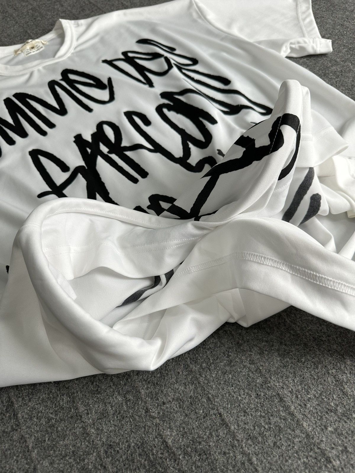 Comme des Garcons Comme des Garcons - A/W21 Wrap Graphic Print Crew Neck Shirt Size M / US 6-8 / IT 42-44 - 6 Thumbnail