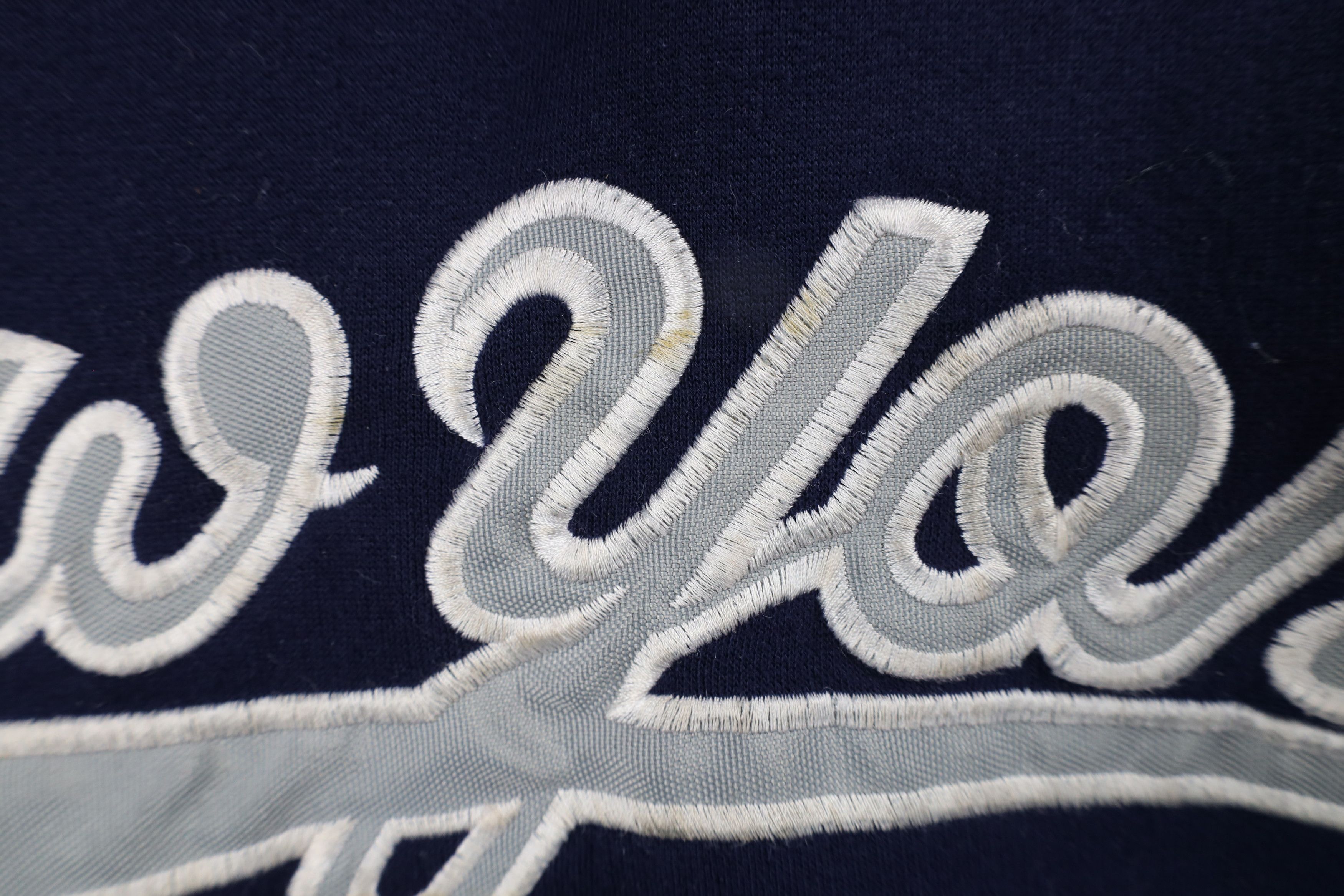 Vintage Vintage 90s Streetwear Spell Out Script New York Sweatshirt Size US XXL / EU 58 / 5 - 5 Thumbnail