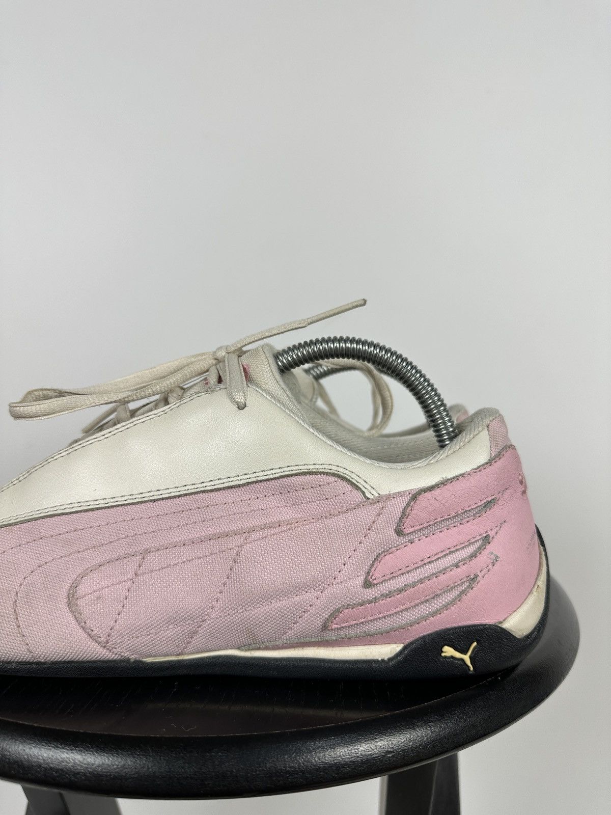 Puma Vintage Puma Speedcat Leather Y2K Pink/White Sneakers Size US 11 / IT 41 - 12 Thumbnail