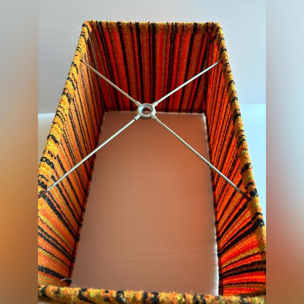 Designer 70’s Orange Lamp Shade Size ONE SIZE - 3 Thumbnail