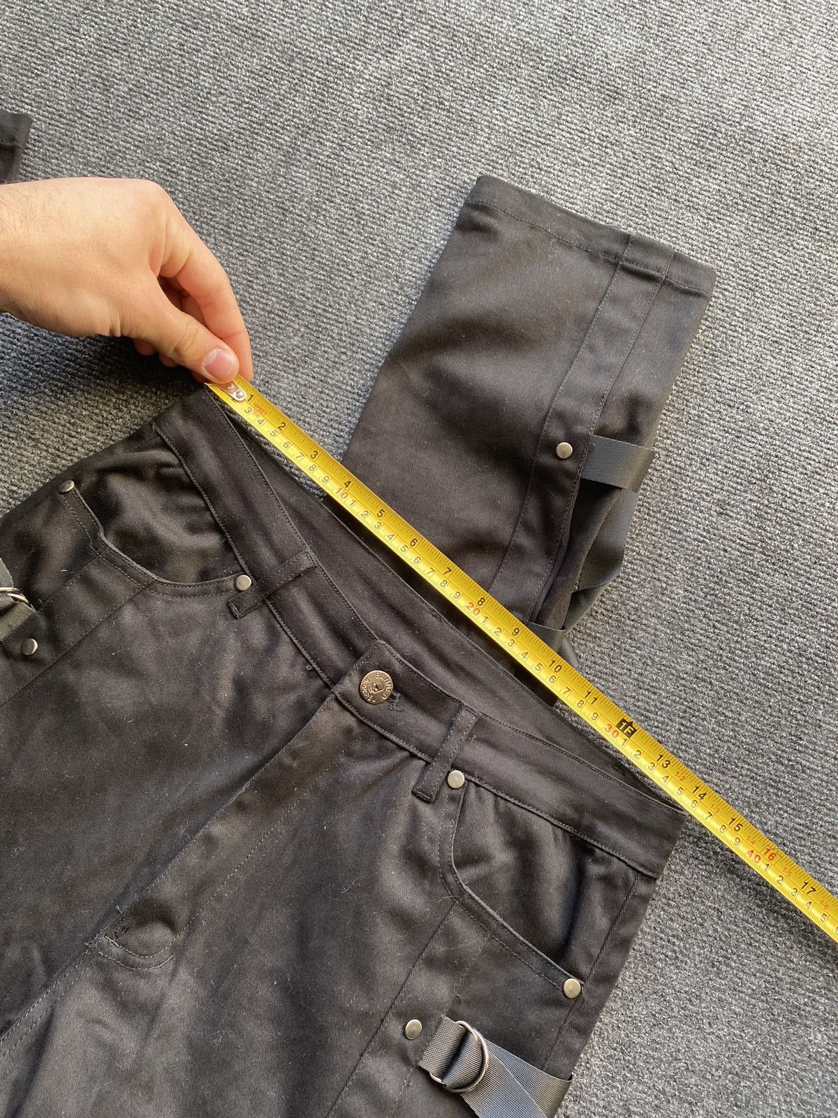 Other 🔥Banned Alt Opium Punk Bondage Gothic Pants 28 rare goth emo Size 28" / US 6 / IT 42 - 8 Thumbnail