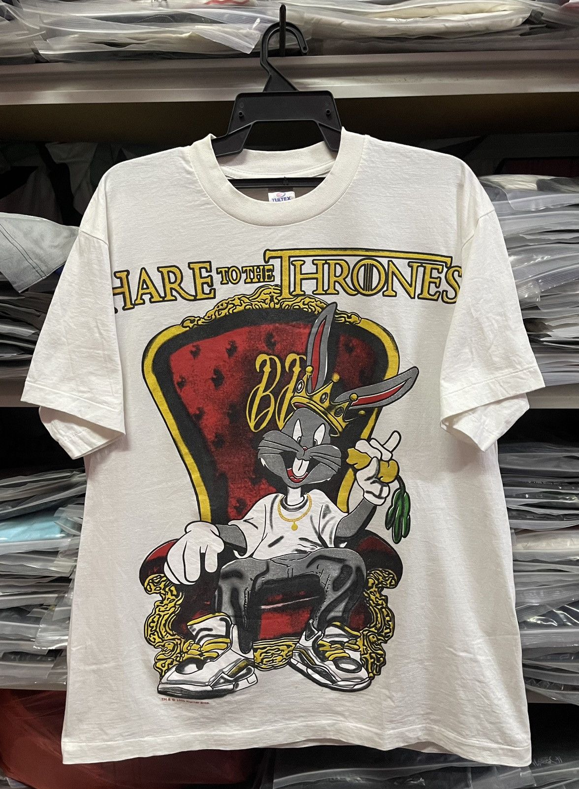 Vintage Vintage 90's Overprint Looney Tunes Very Rare🔥🔥🔥 Size US L / EU 52-54 / 3 - 1 Thumbnail