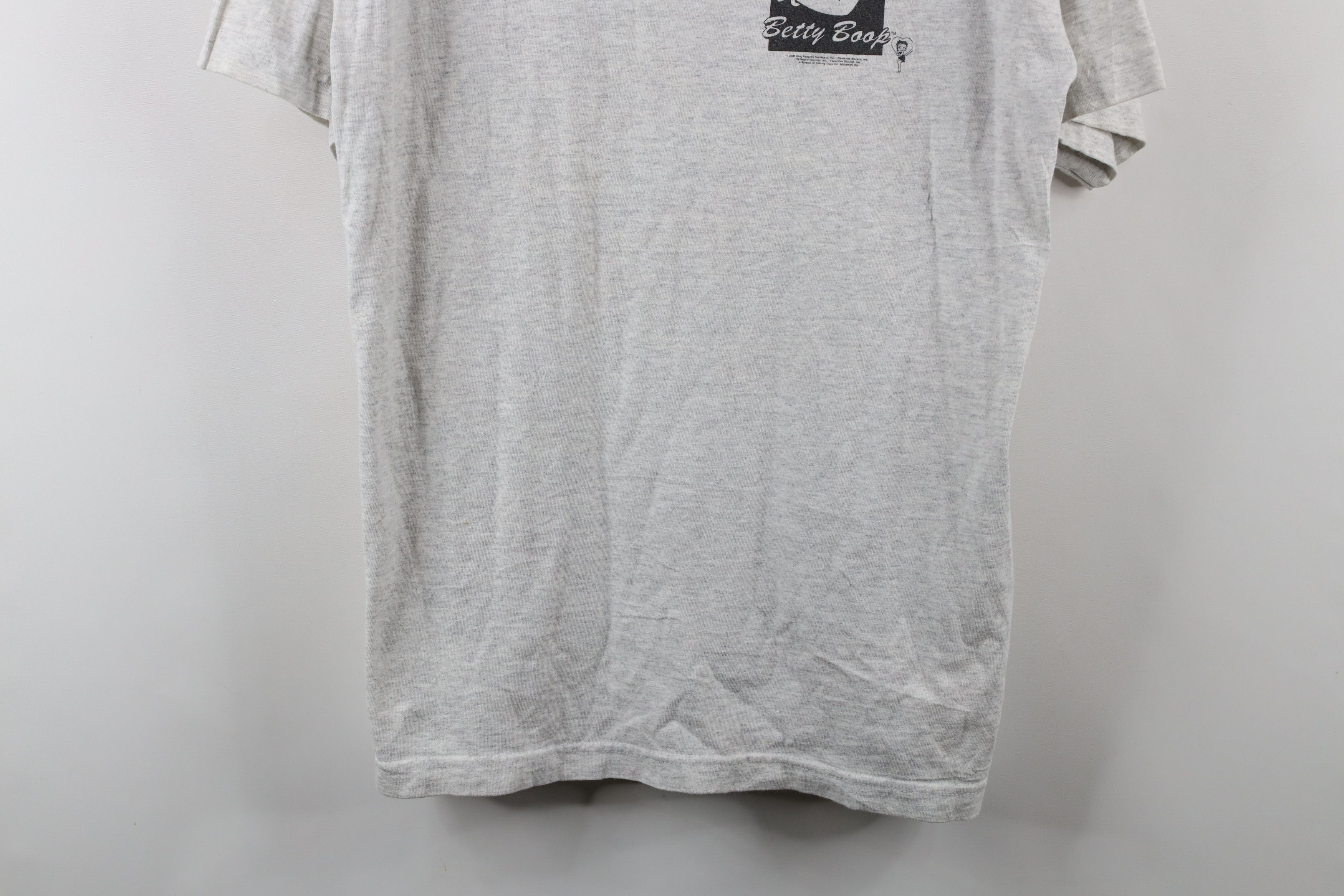 Vintage Vintage Y2K 2000 Betty Boop Short Sleeve T-Shirt Gray Size US L / EU 52-54 / 3 - 3 Thumbnail
