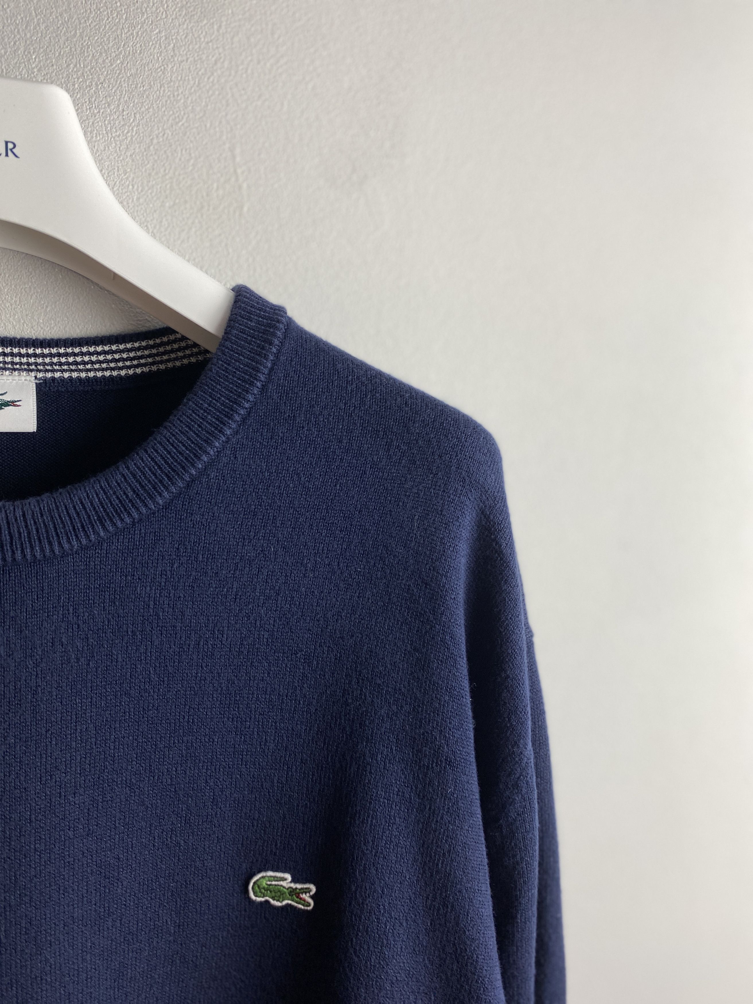 Lacoste Lacoste small logo sweater knitwear casual Size US XL / EU 56 / 4 - 2 Thumbnail