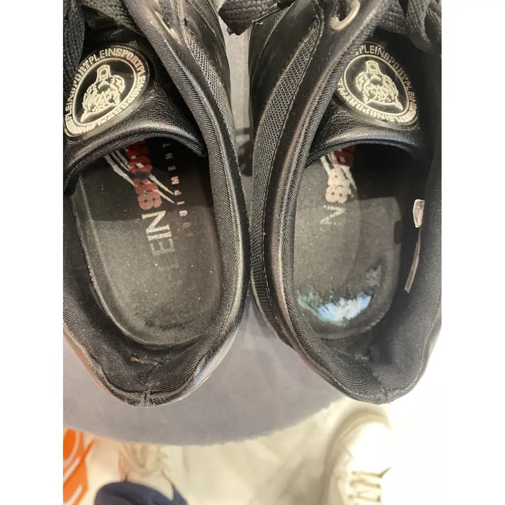 Other Plein Sport Low Trainers – Black Leather, Size 9.5 US Size US 10 / EU 43 - 4 Thumbnail