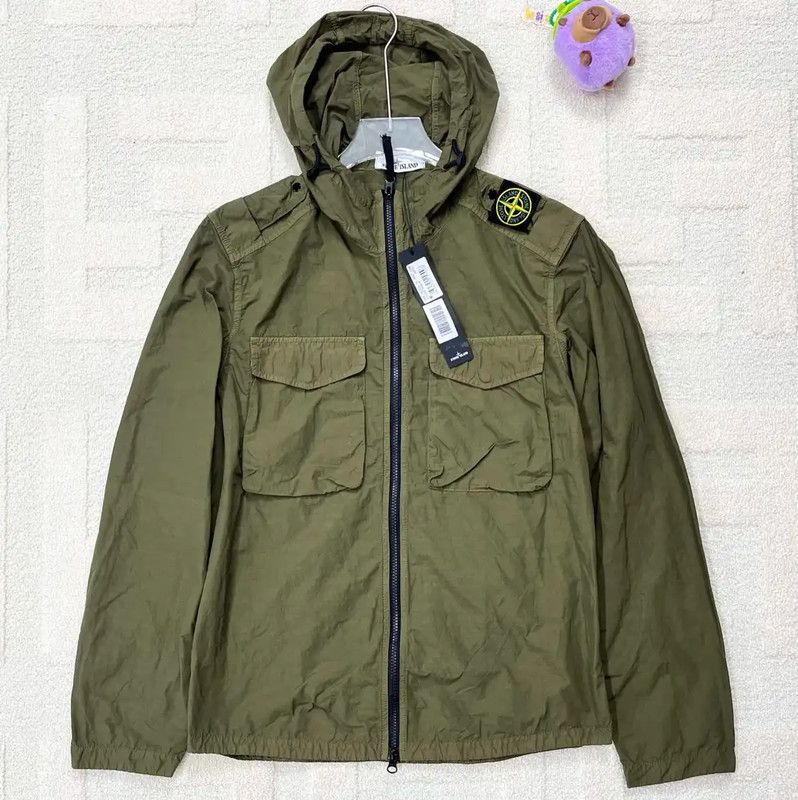 Stone Island Stone Island Men's Green Casual Jacket 0089 Size US M / EU 48-50 / 2 - 1 Thumbnail
