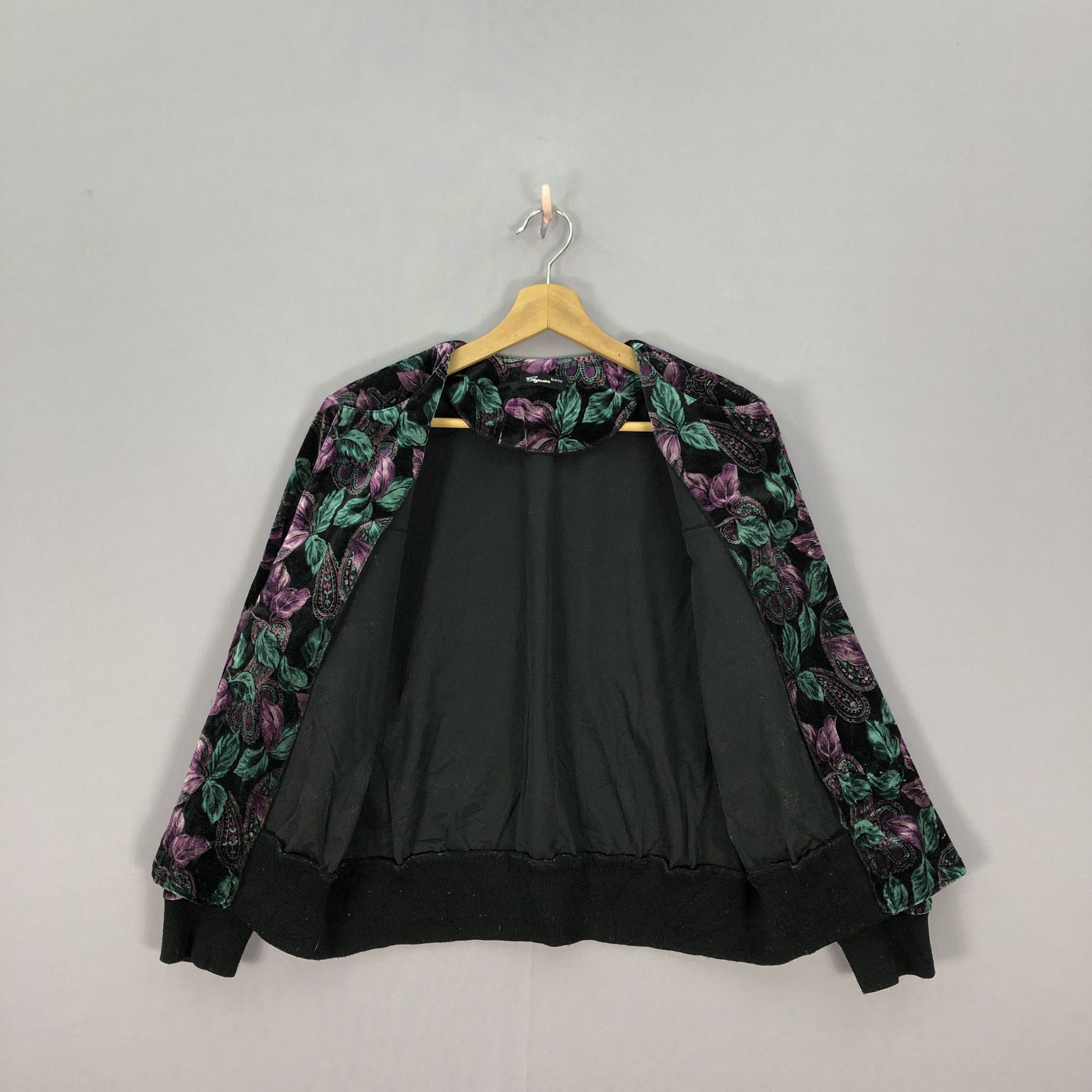 Japanese Brand × Vintage Vintage Elegance Japanese Floral Cardigan Jackets Size M / US 6-8 / IT 42-44 - 7 Thumbnail