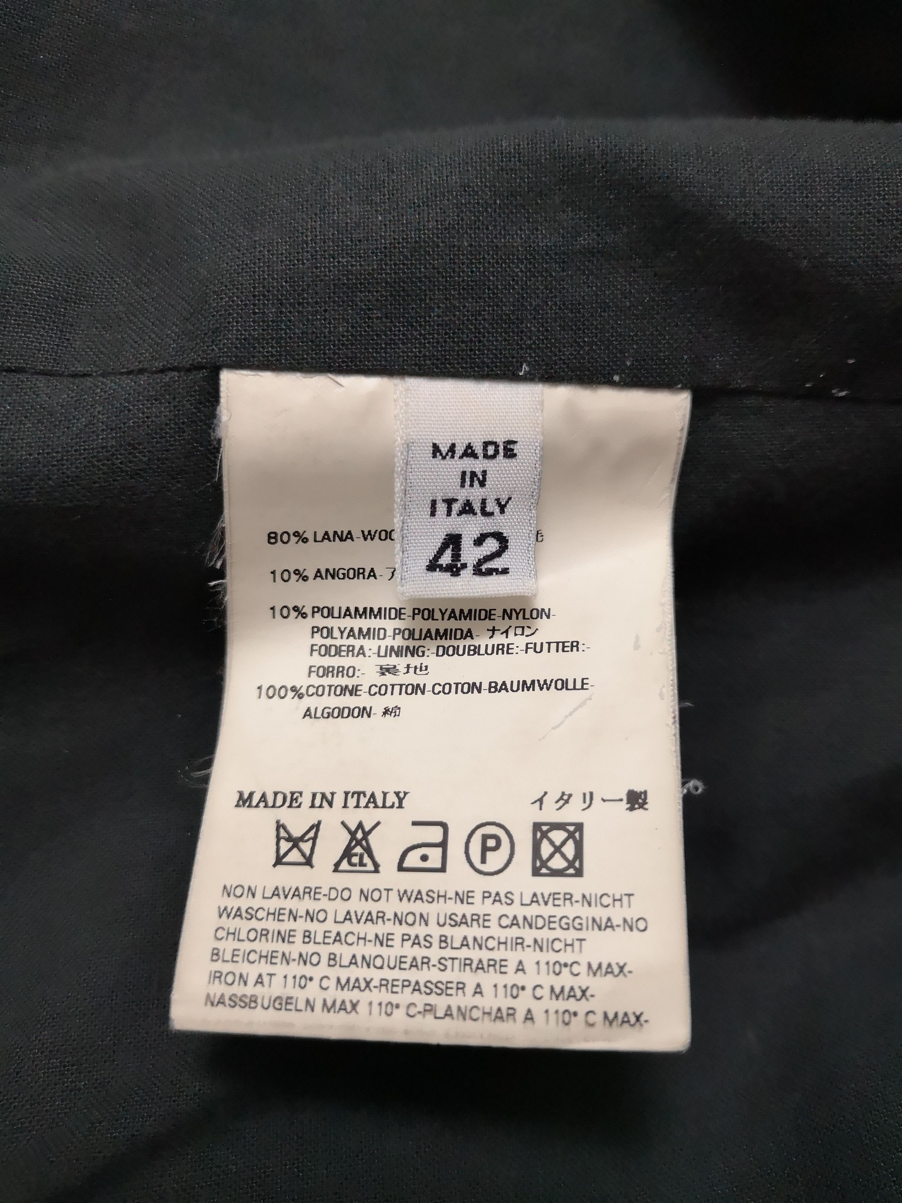 Maison Margiela Padded Lapel Collar Wool Twill Blazer Jacket Size M / US 6-8 / IT 42-44 - 3 Thumbnail