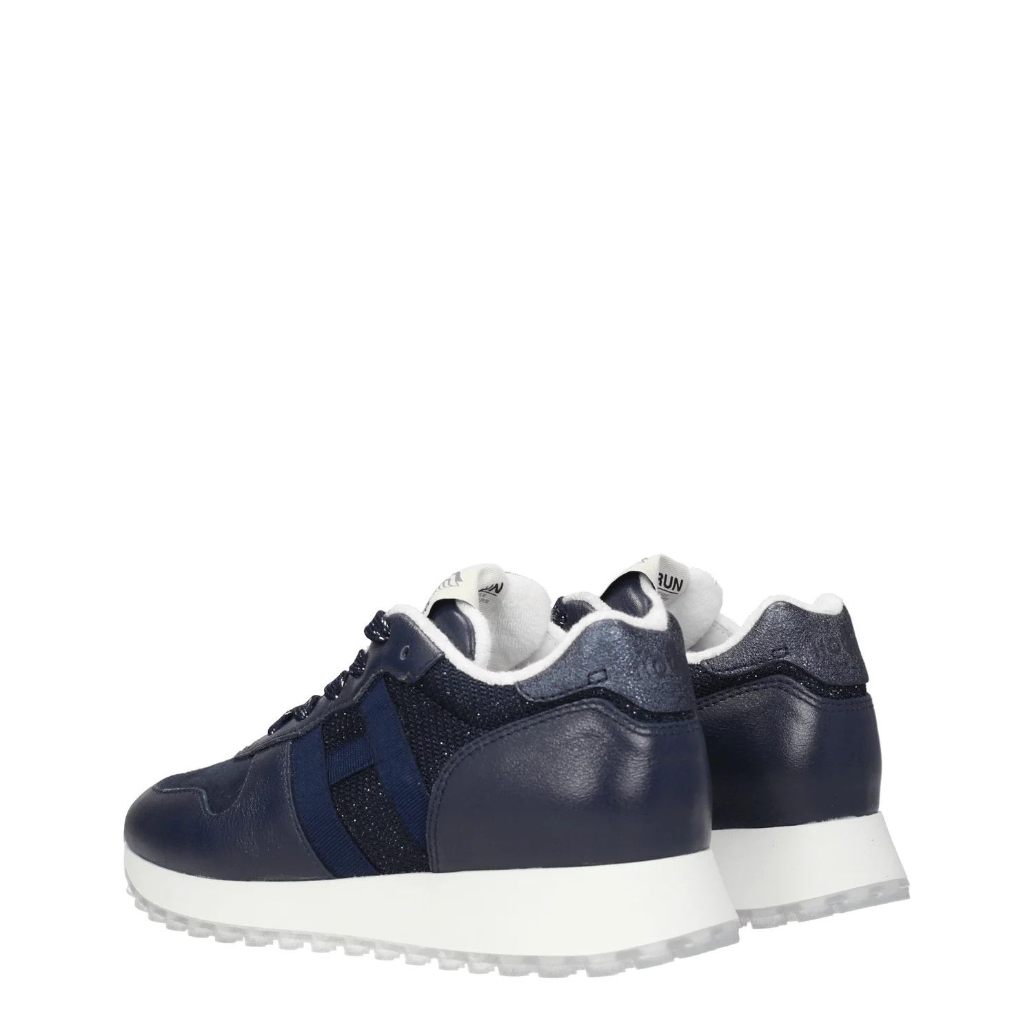 Hogan ob1o1e1124 Leather Sneakers in Blue Size US 5.5 / IT 35.5 - 4 Thumbnail