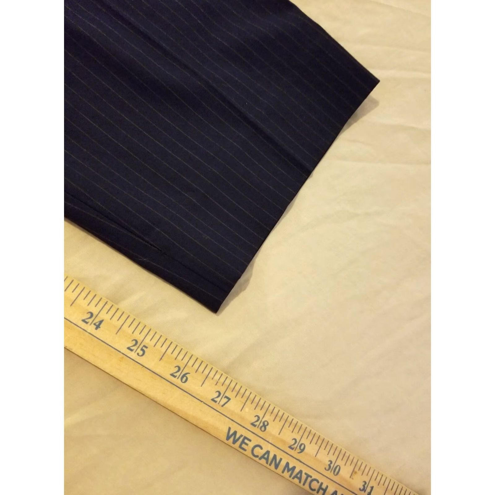 Banana Republic Womens Banana Republic Pants 8 Navy Blue Chino Stretch Dress Shirt? Size 30" / US 8 / IT 44 - 8 Thumbnail