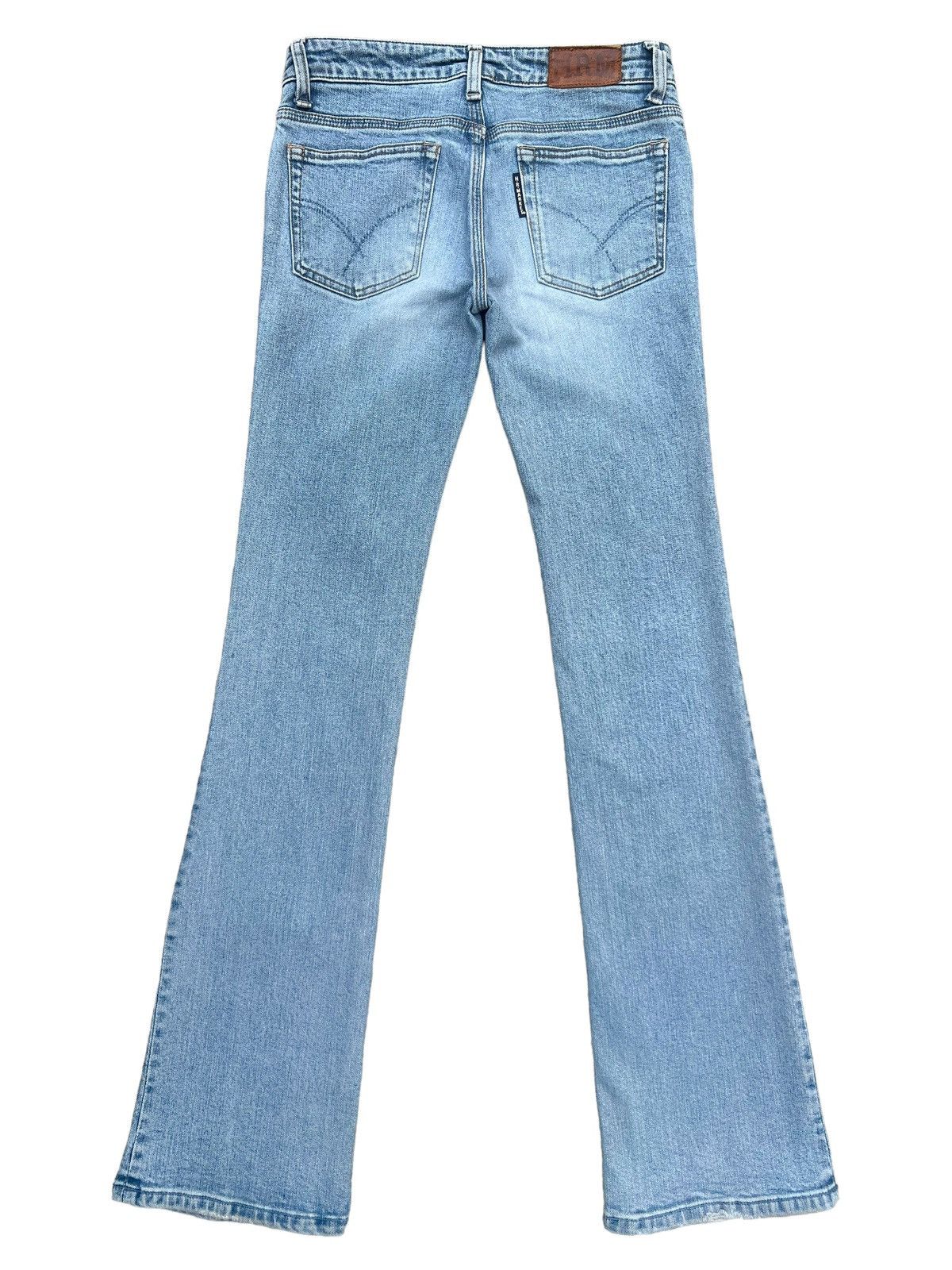 Blue Blue Japan HR Market Blue Blue Japan Lowrise Flare Denim Jeans 28x32.5 Size 28" / US 6 / IT 42 - 3 Thumbnail