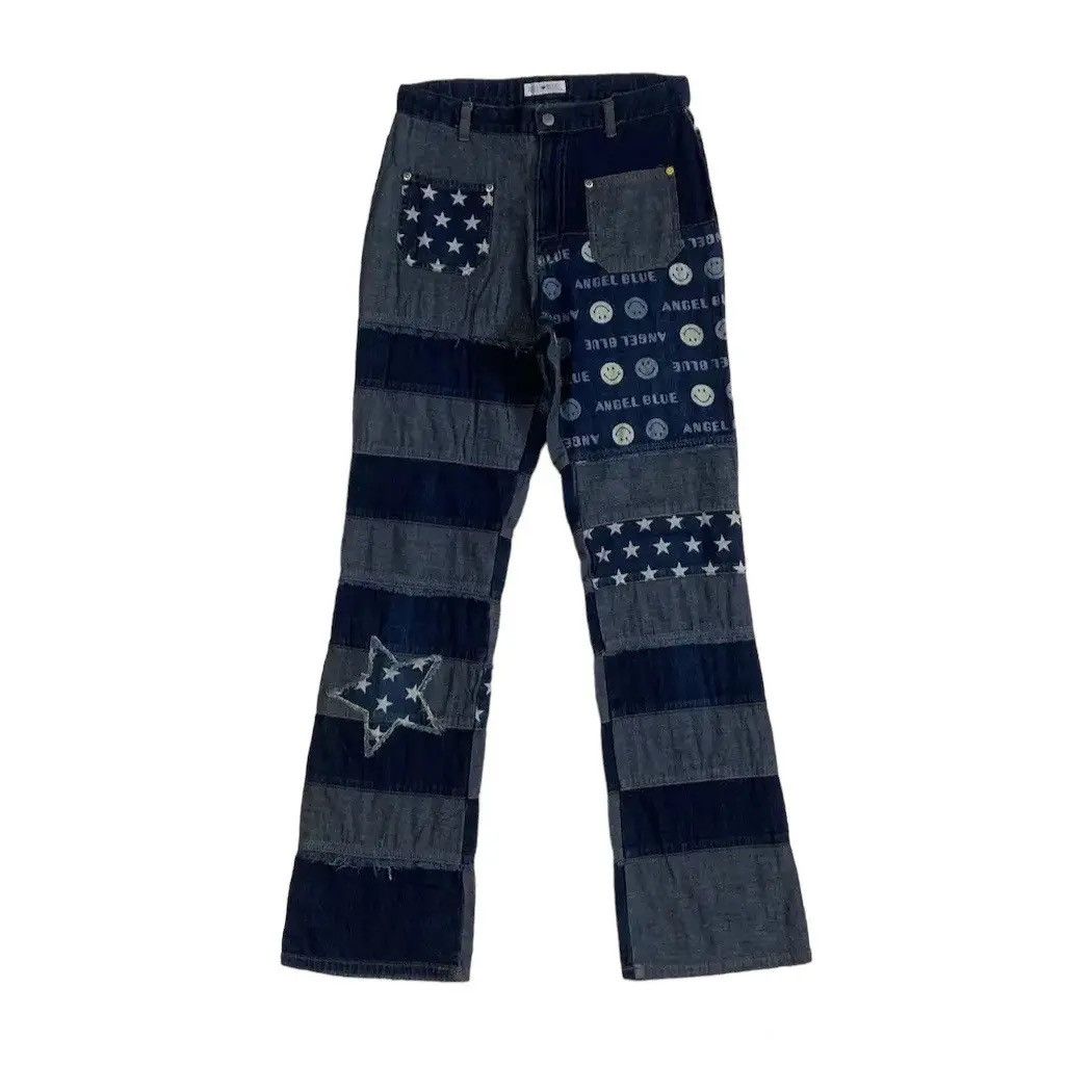 image of Hysteric Glamour Japanese Vintage Jeans Hagi Pattern Like Hysteric Pants in Blue, Men's (Size 26)