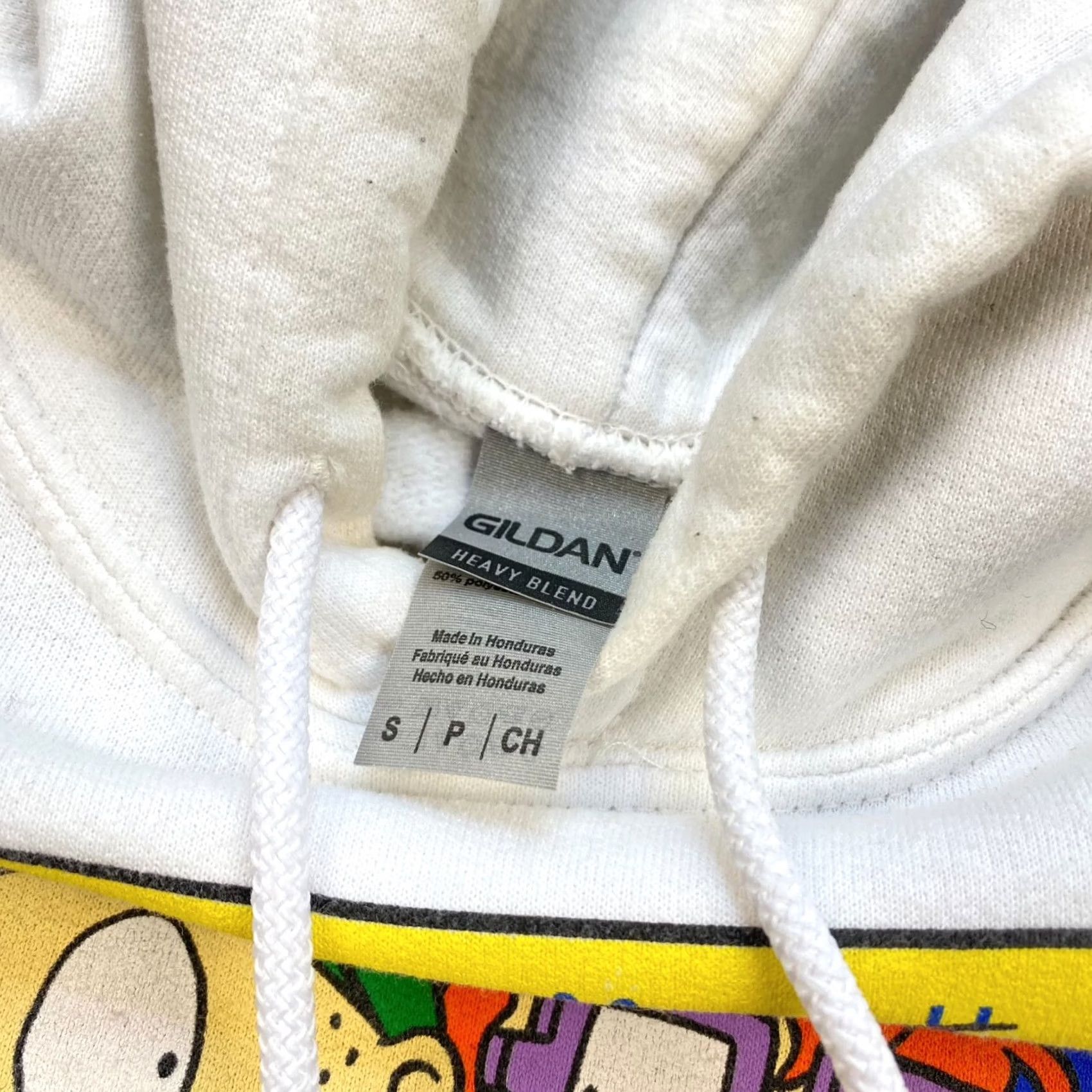 Gildan VINTAGE Rugrats Hoodie Shirt White 90s Tommy & Chuckie Gildan Size S Mens Womens Unisex Adults Crew Neck Graphic Print Pullover Knit Hoodie Size US S / EU 44-46 / 1 - 4 Thumbnail