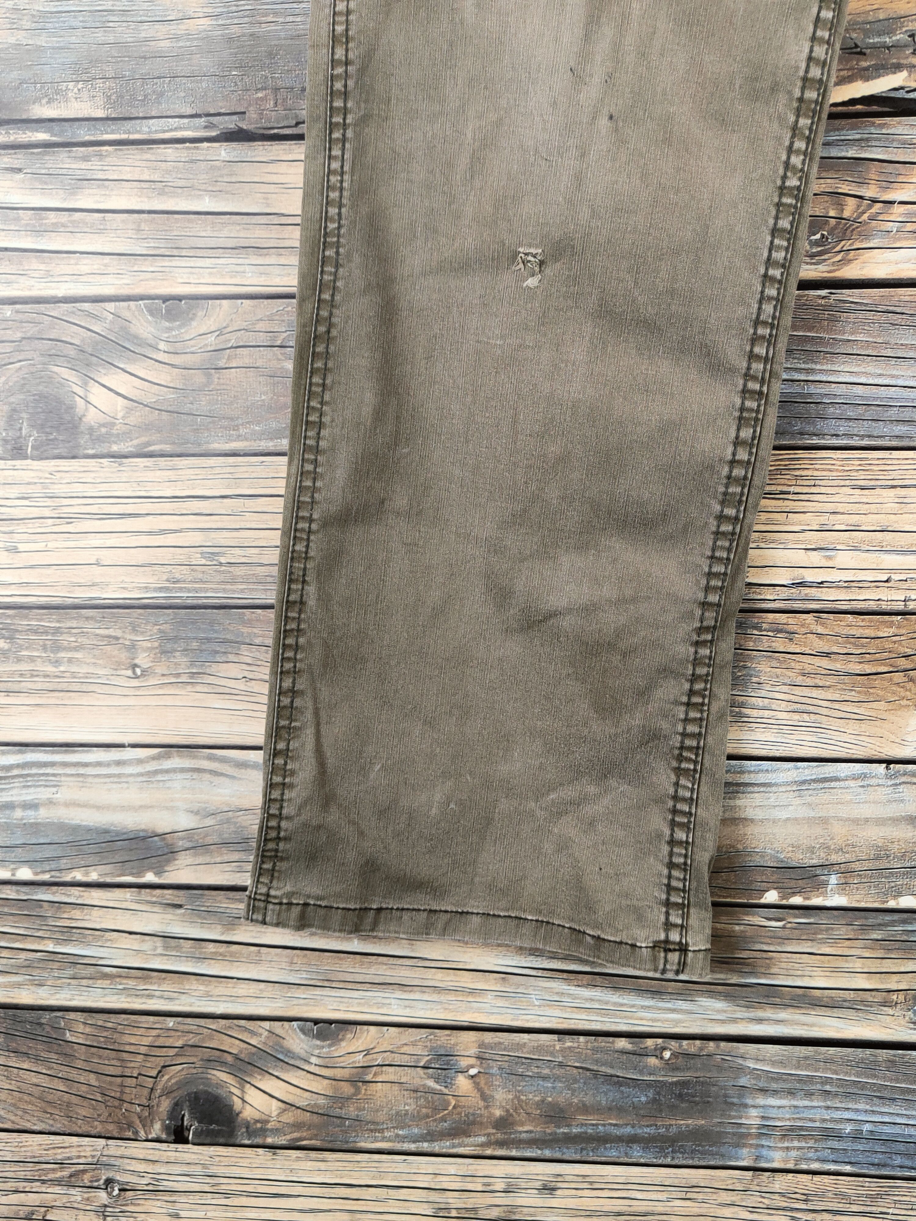 Nicole Club DL Nicole Club Olive Multipocket Cargo Pants #46-371 Size US 33 - 4 Thumbnail