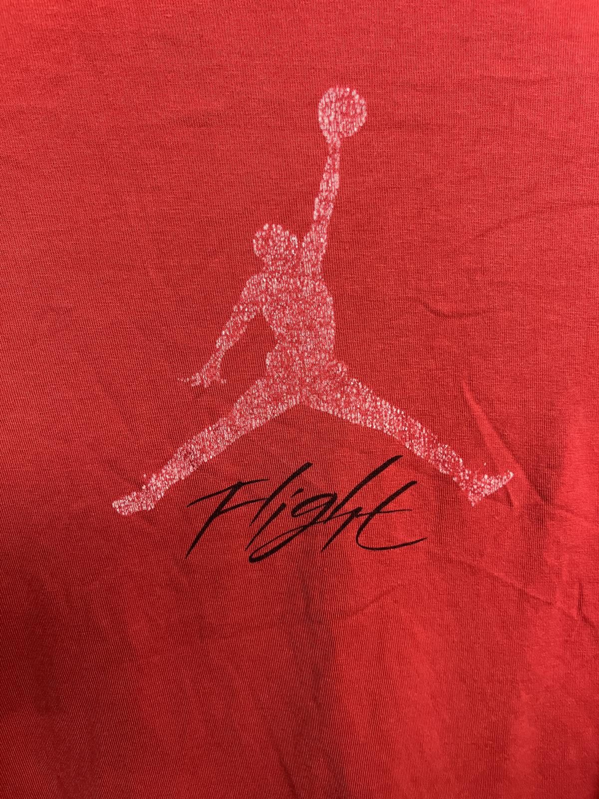Designer Nike Air Jordan Flight Center Hit Tee Faded Jumpman T-shirt Size US L / EU 52-54 / 3 - 4 Thumbnail