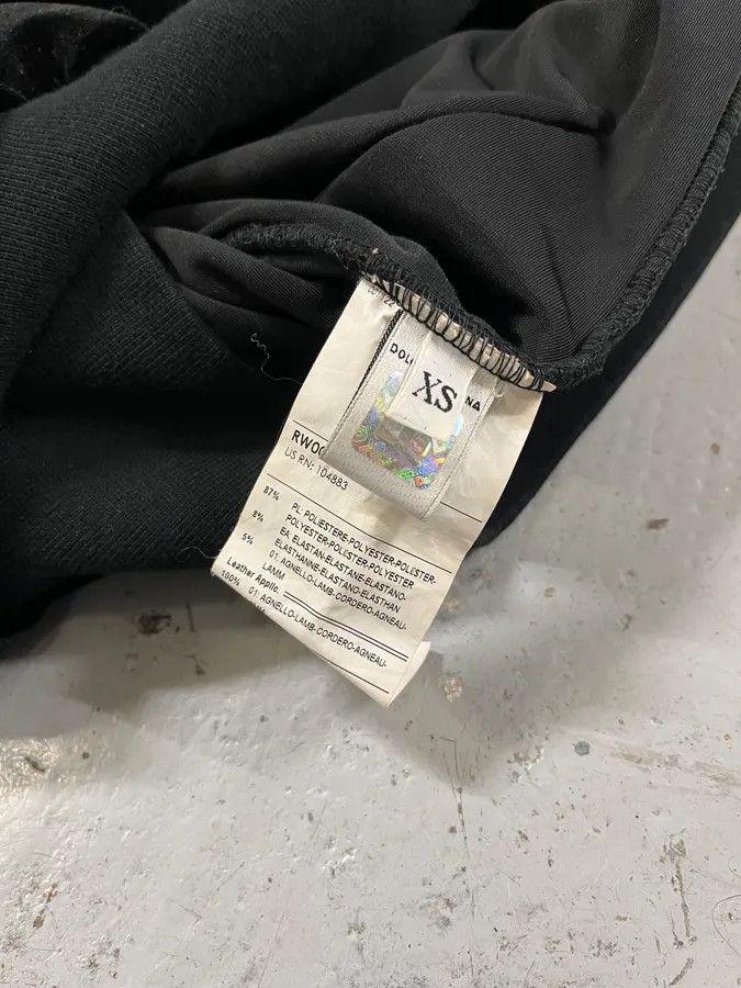 Dolce & Gabbana AW2007 Dolce & Gabbana Black Velvet Metallic Zip Hoodie Size S / US 4 / IT 40 - 9 Thumbnail