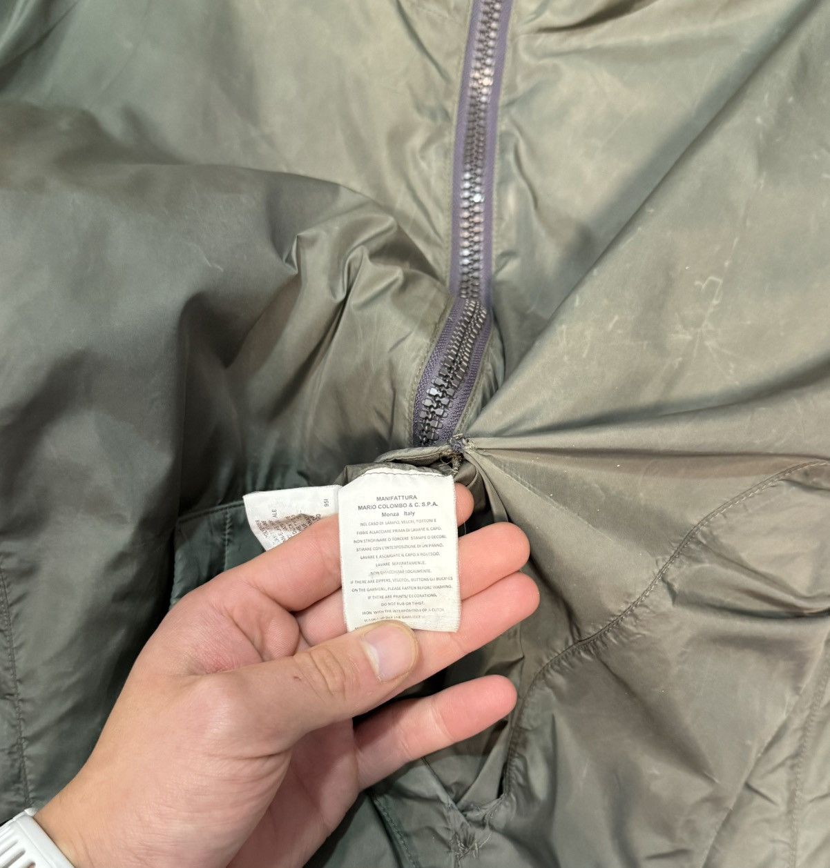 Colmar Colmar Down Jacket Men 50 Green Hooded Puffer Coat Nylo Logo Size US M / EU 48-50 / 2 - 9 Thumbnail