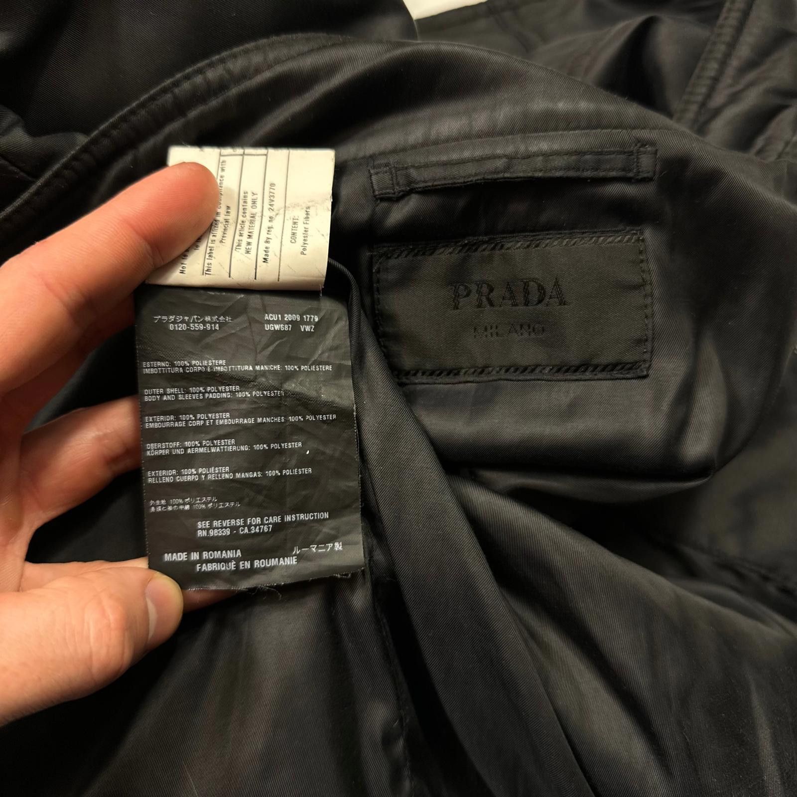 Prada Prada Milano 2009 Inside-out Poly Moto Bomber Jacket IT50 M Size US M / EU 48-50 / 2 - 4 Thumbnail