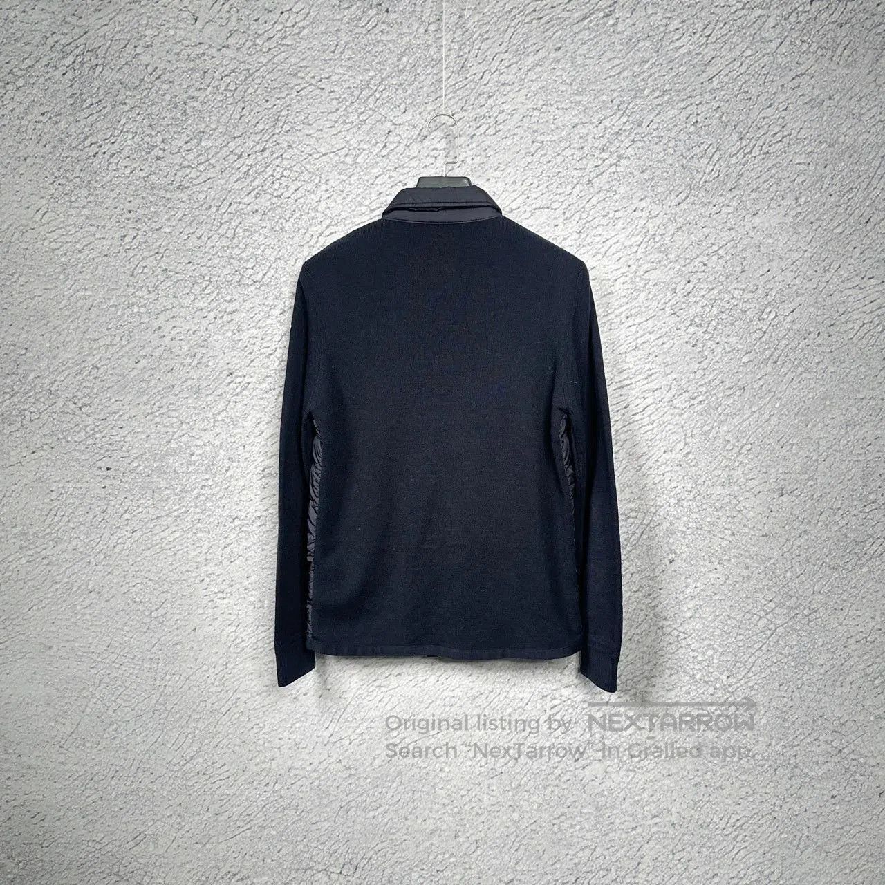 Thom Browne thom browne navy classic cardigan with stripes. Size US XL / EU 56 / 4 - 4 Thumbnail