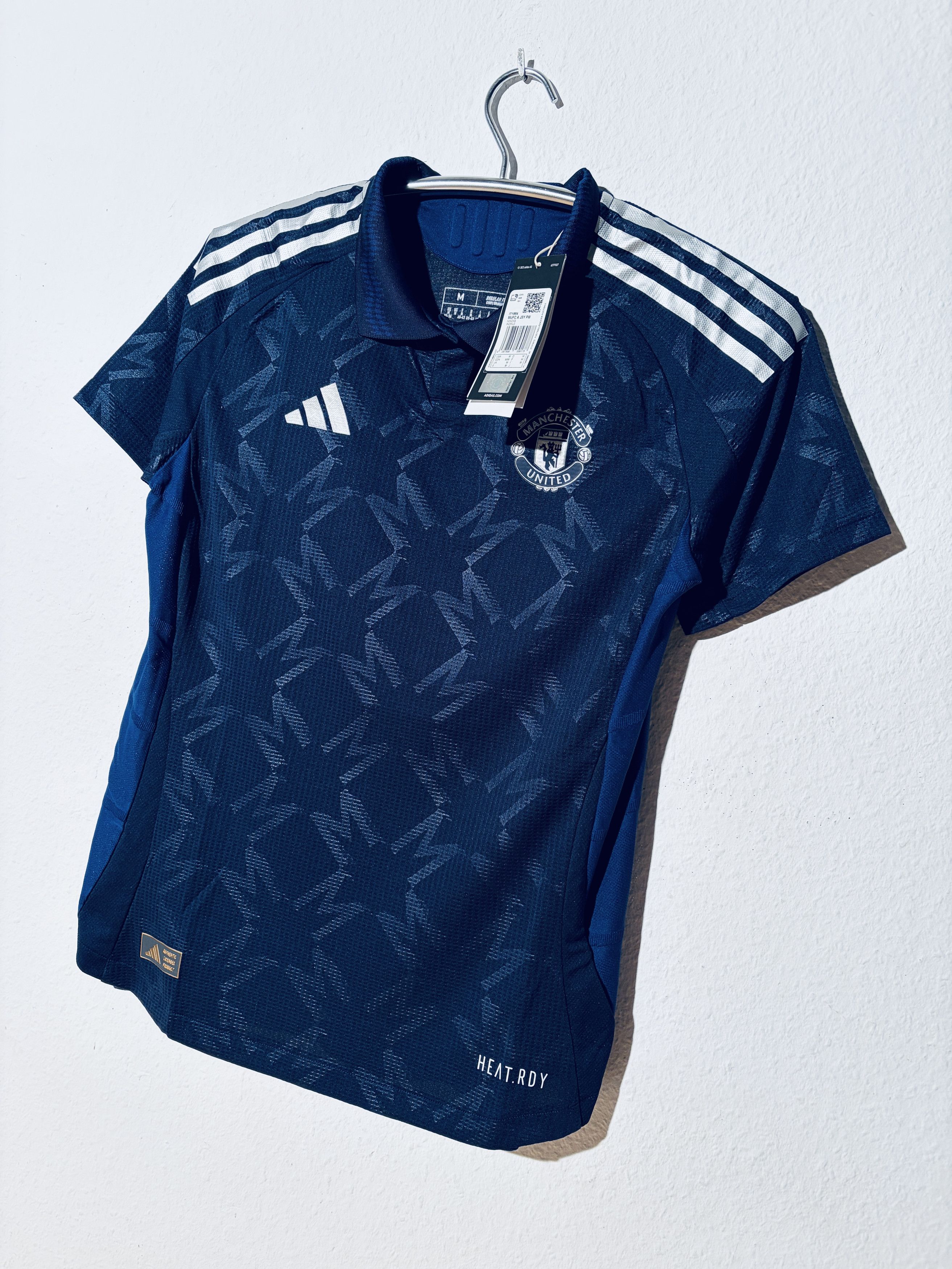 Adidas Manchester United Player Issue Away Jersey 2024 - 2025 Size M / US 6-8 / IT 42-44 - 3 Thumbnail