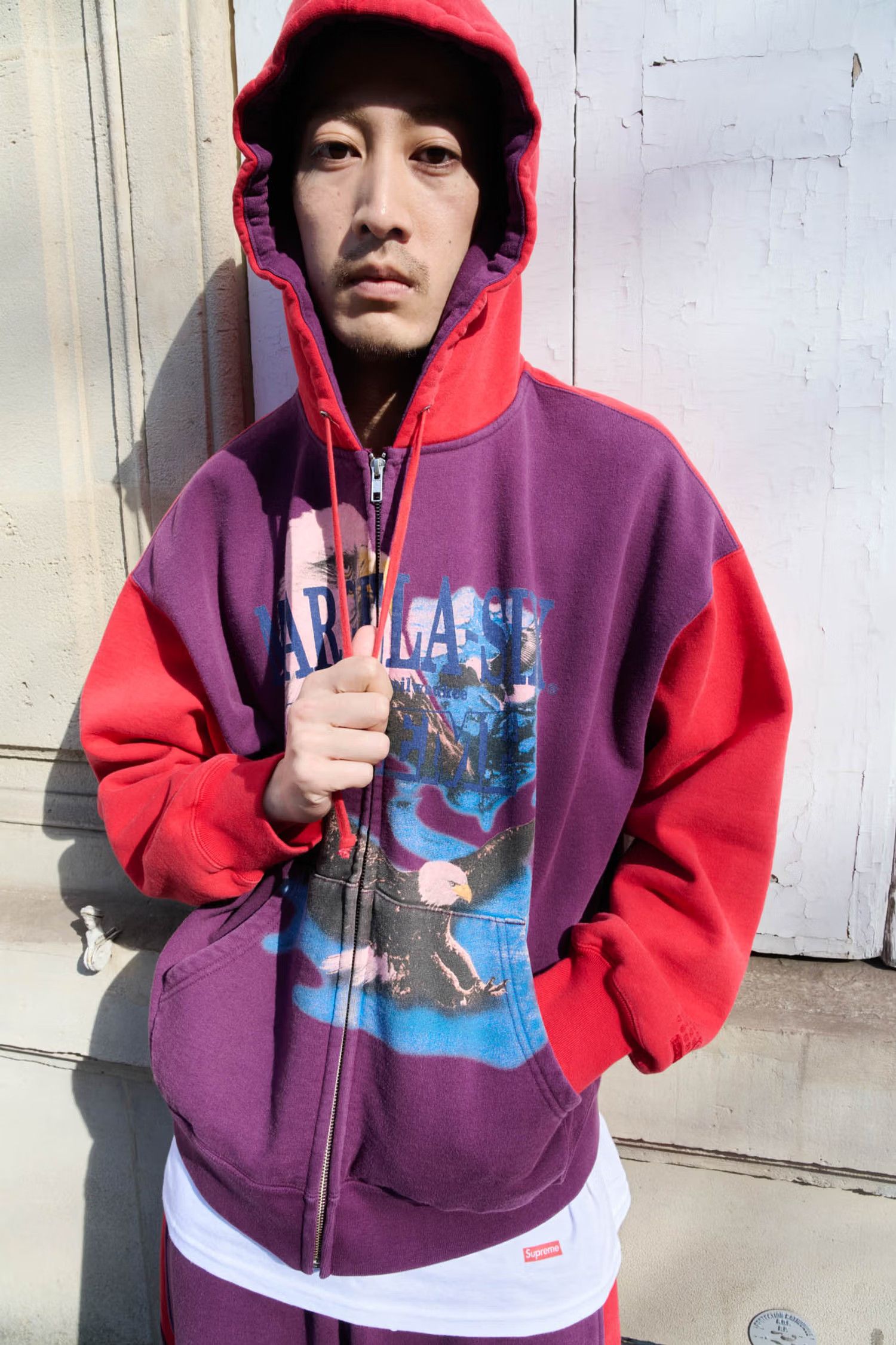 Maison Margiela × Supreme Supreme MM6 Maison Margiela Eagle Zip Up Hooded Sweatshirt Size US S / EU 44-46 / 1 - 3 Thumbnail