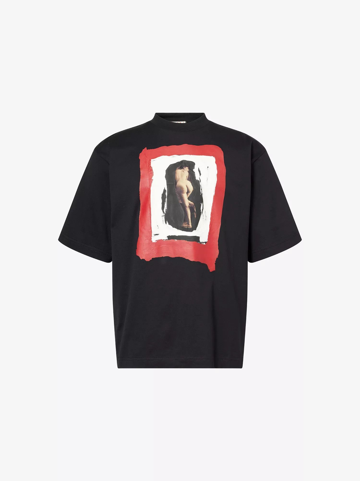 Marni o1w1db10526 T-Shirt in Black Size US M / EU 48-50 / 2 - 1 Thumbnail