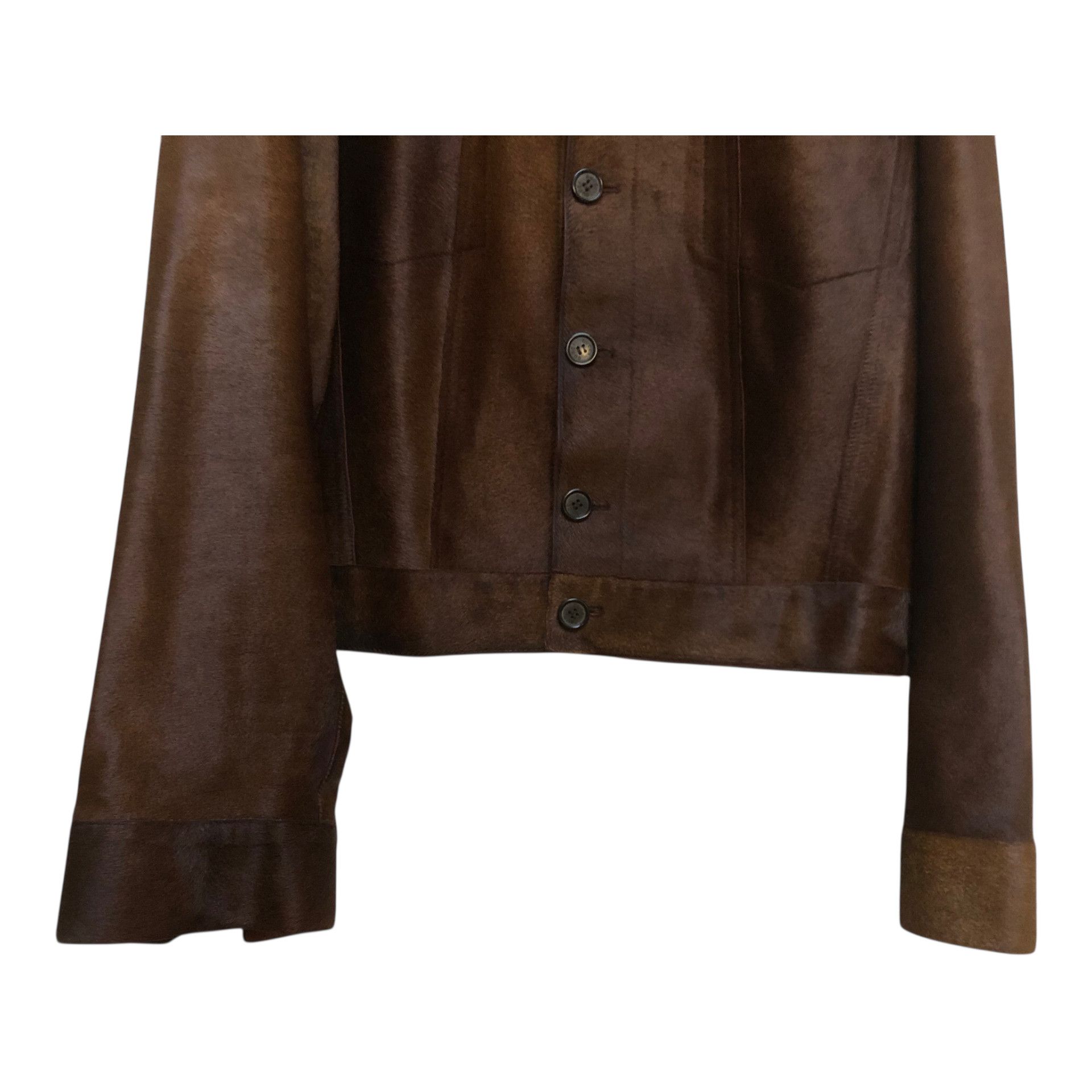 Gucci 🔥💯Rare GUCCI by TOM FORD Pony Hair Jacket A/W00' Runaway Size US M / EU 48-50 / 2 - 5 Thumbnail