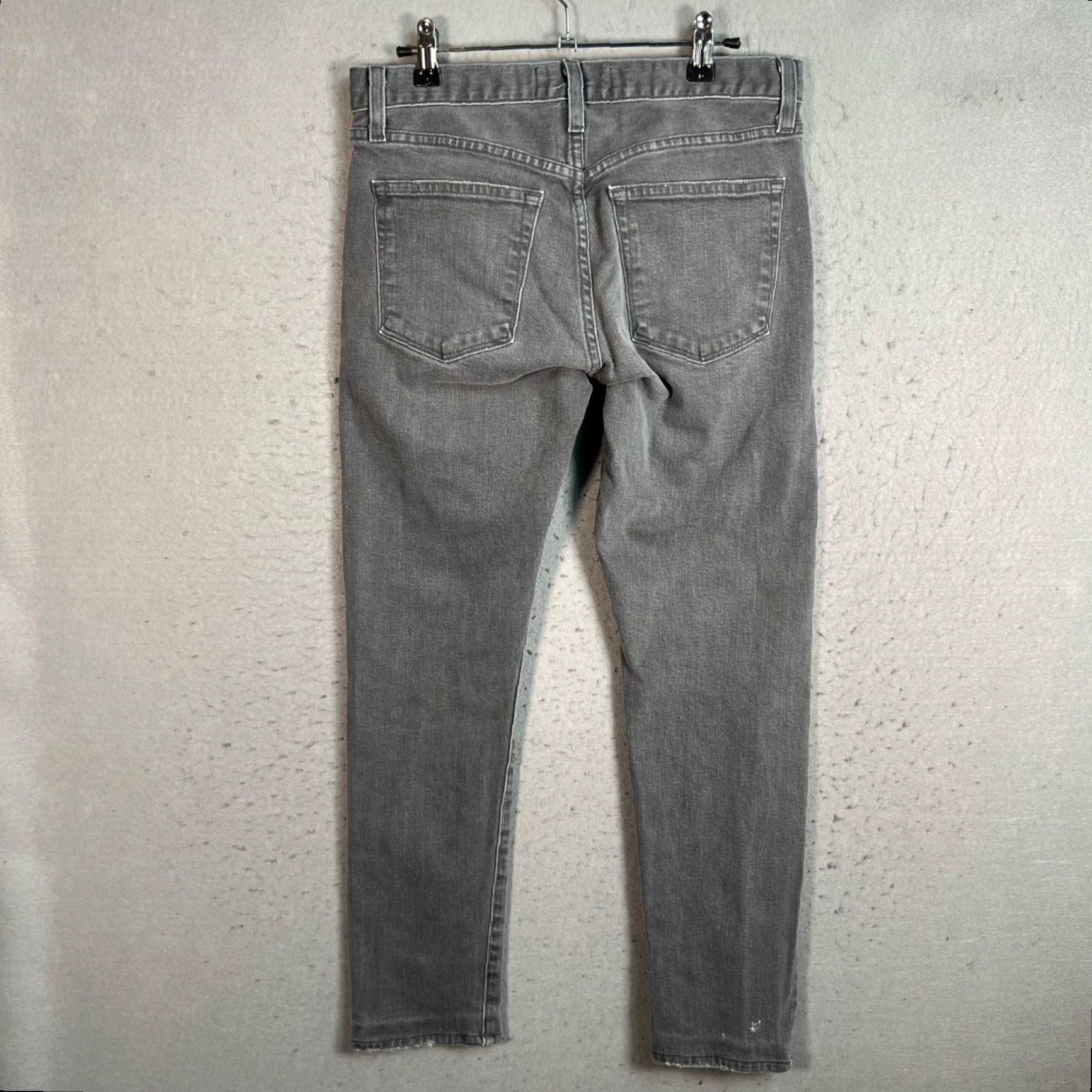 J Brand J Brand Jeans Mens 29 Tyler Tapered Leg Grey Cotton Blend Denim Shirt? Size US 29 - 2 Thumbnail